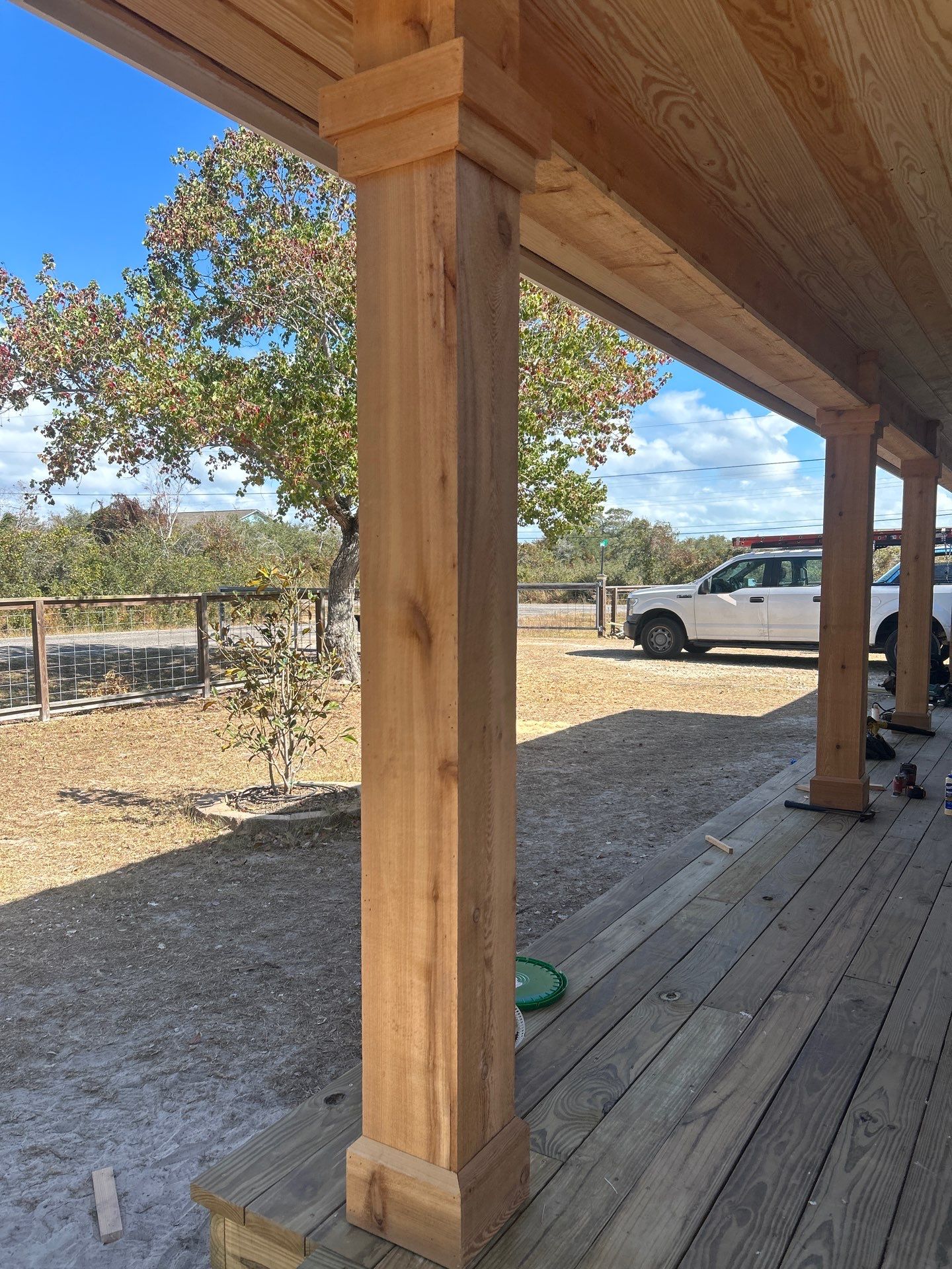 Customized Cabin by Bayfront Roofing and Construction