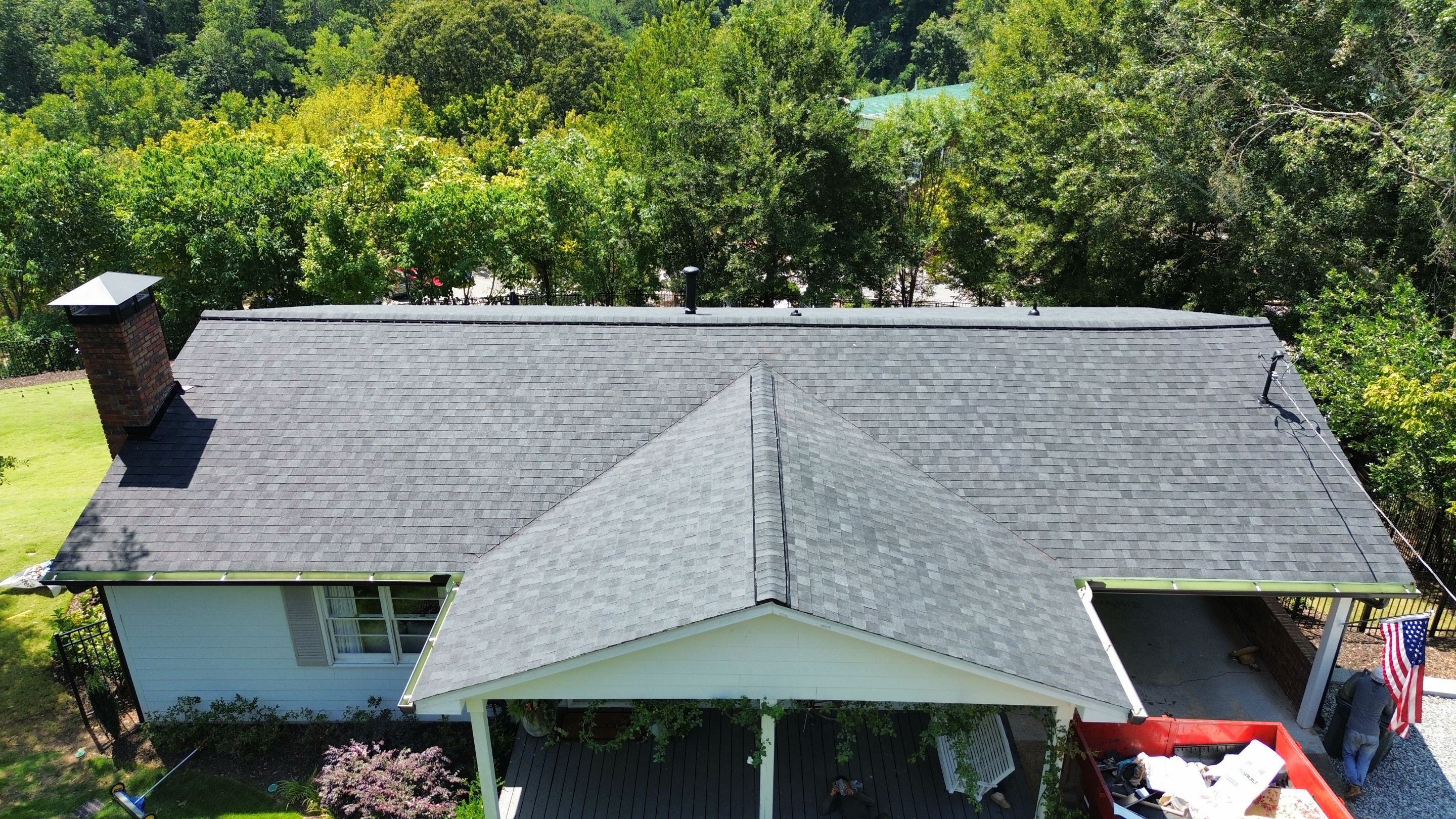 Cumming, GA Roof Replacement CertainTeed Landmark Charcoal Black by Reset Roofing
