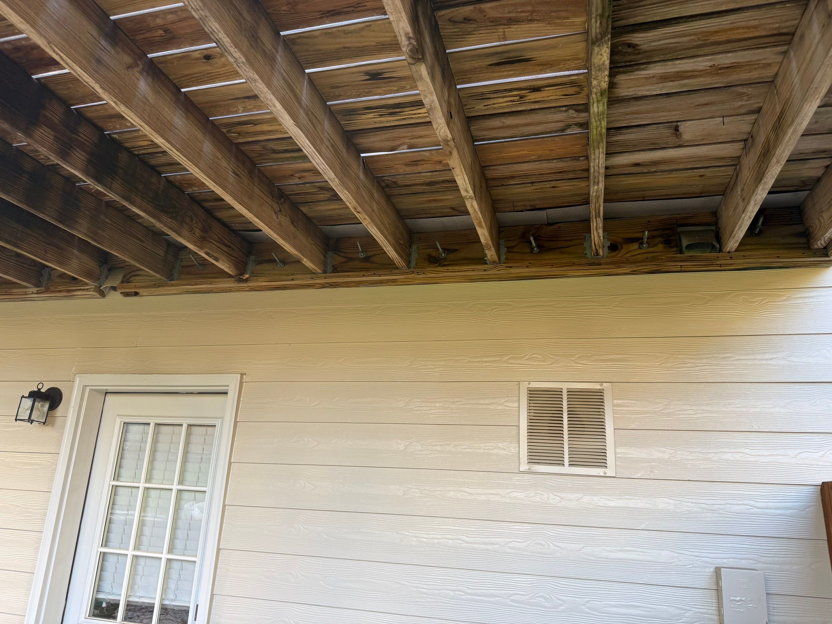 Elevated Pressure-Treated Wood Deck Replacement in Atlanta by Swift Home Renovations