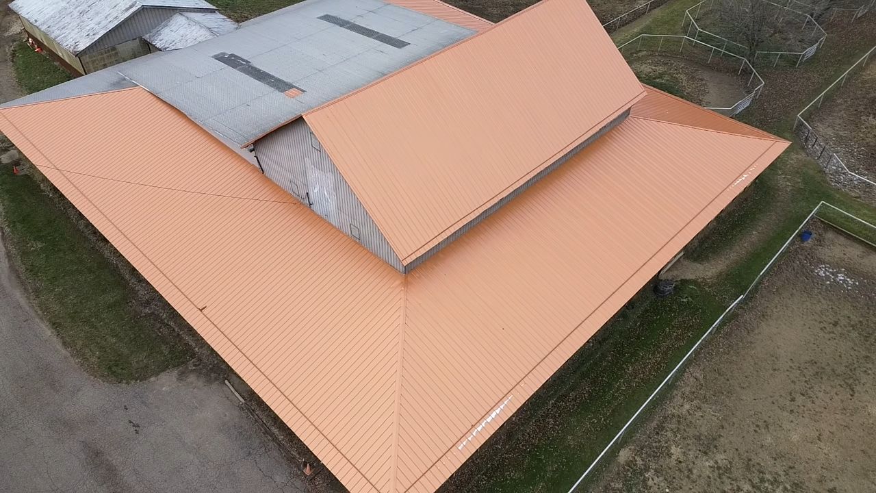 Weather Max, Color: Copper Metallic by Eagle Eye Roofing