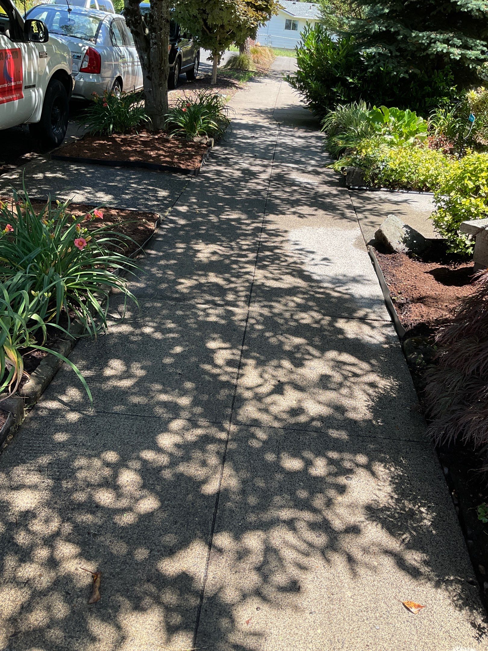 Deck, Patio and Drive Wash using Surface washer by Willamette Outdoor Wash LLC