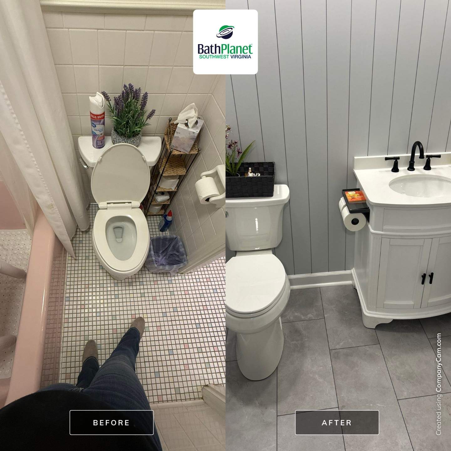 Complete Bathroom Remodel by BathPlanet SW Virginia