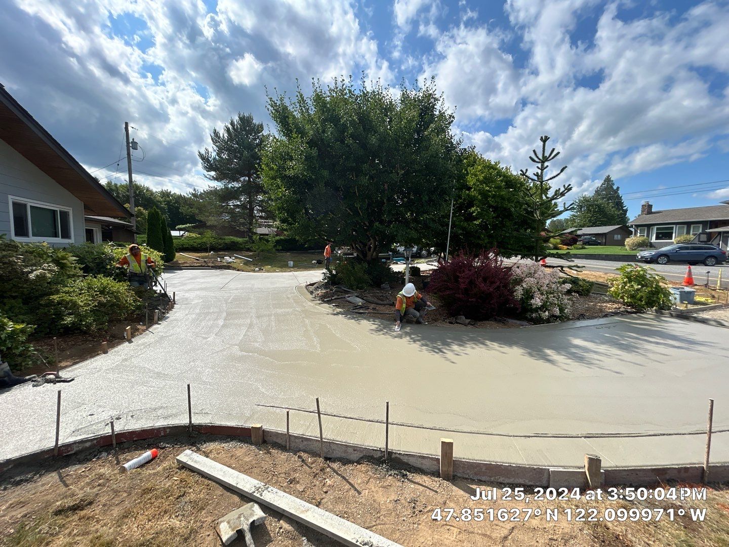 Rodd | Concrete Driveway Extentension by Jireh Asphalt & Concrete Inc 