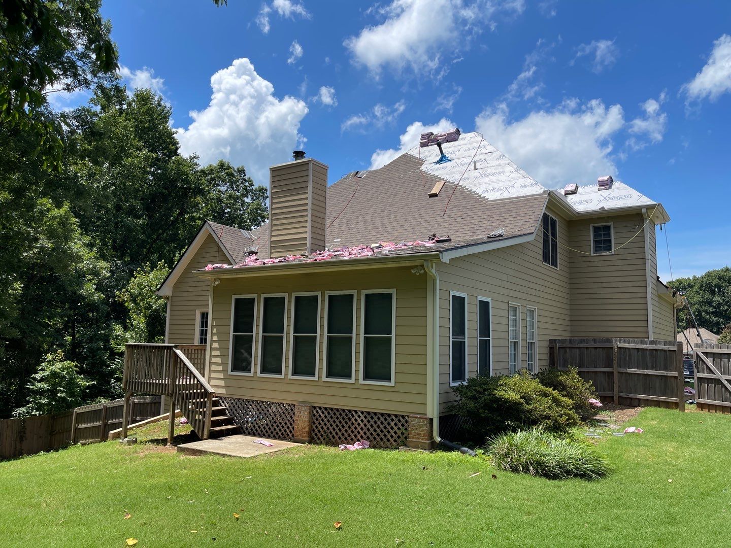 Residential Roofing Installation using Owens Corning by Inspector Roofing and Restoration