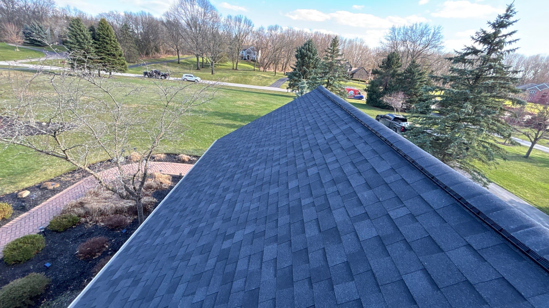 Roof Replacement using Owens Corning Onyx Black by 180 Contractors