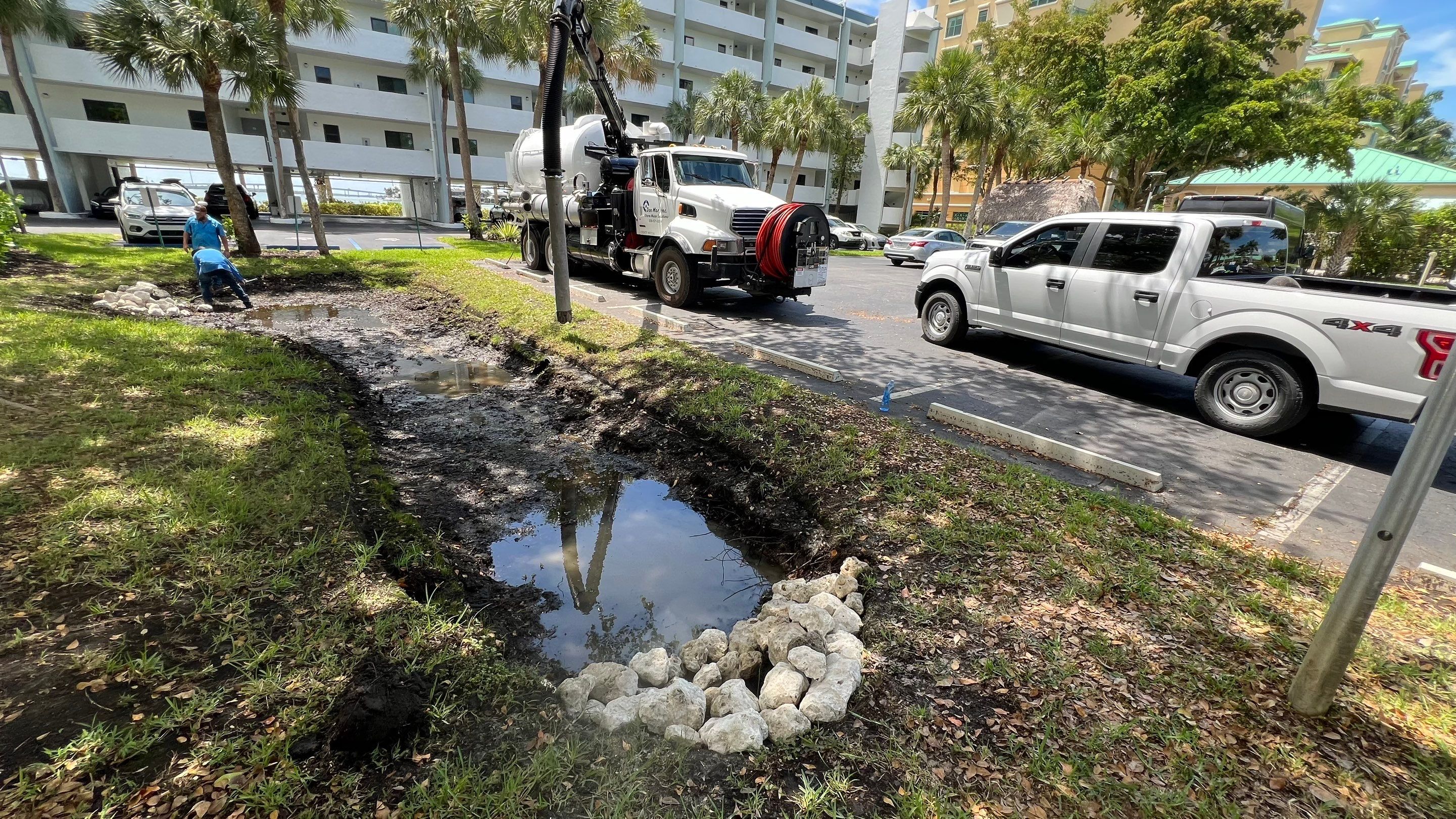 Marco Island Condo Stormwater System Maintenance by Don Mar, Inc. Storm Water Solutions
