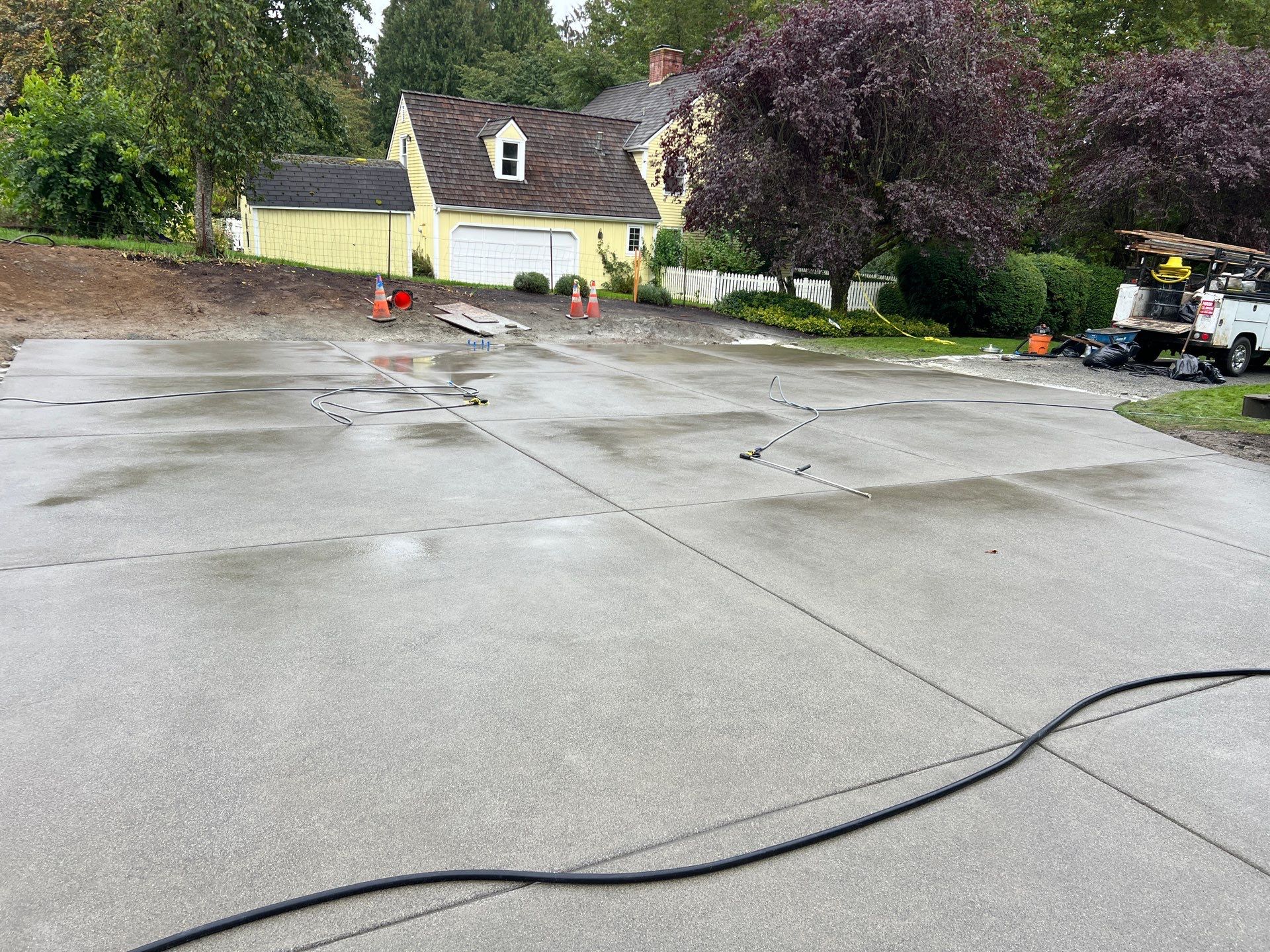 Sand Finish Concrete Driveway & Power Wash | Woodinville  by Jireh Asphalt & Concrete Inc 