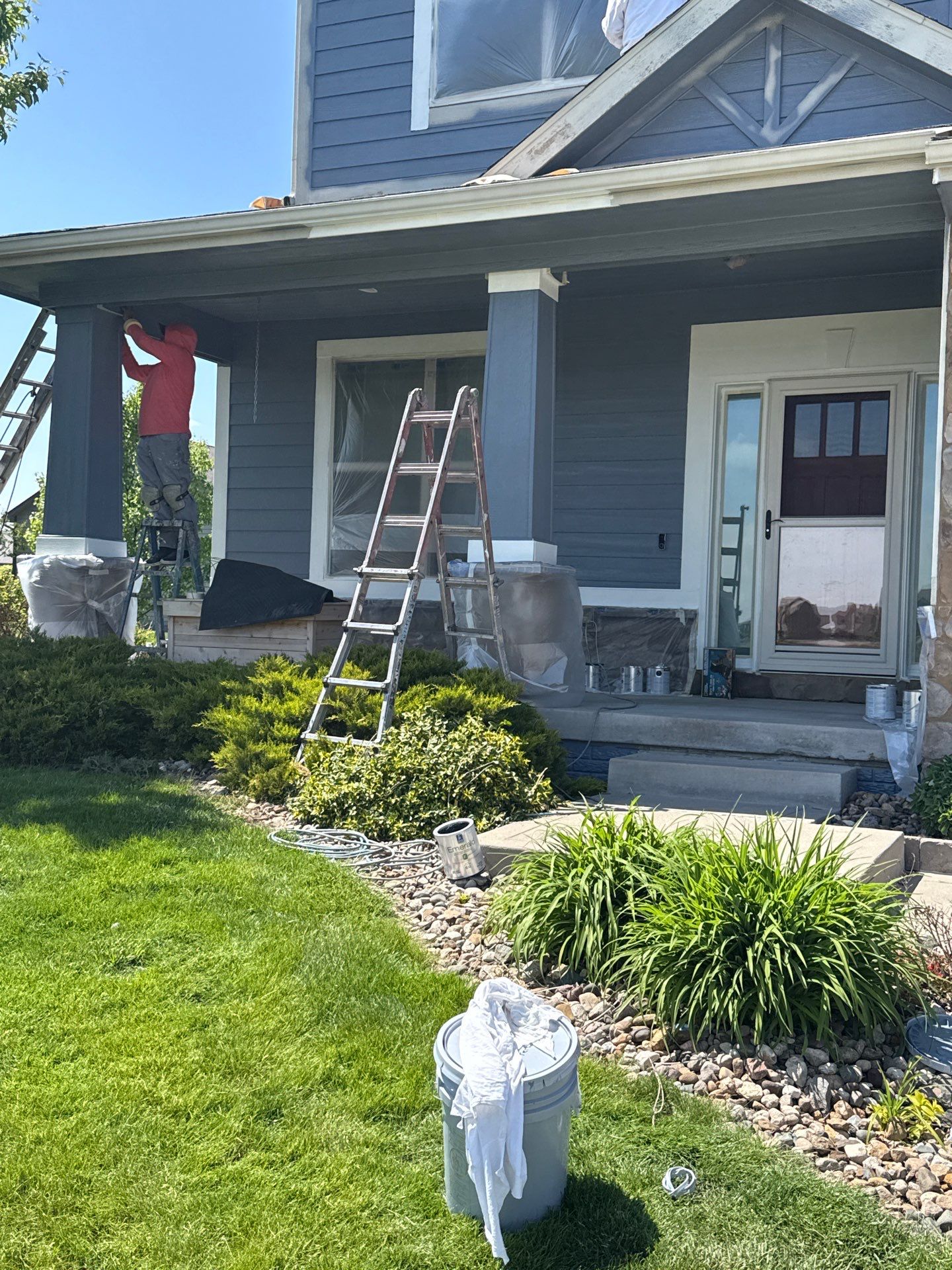 Residential Exterior Repaint by Midwest Paint LLC