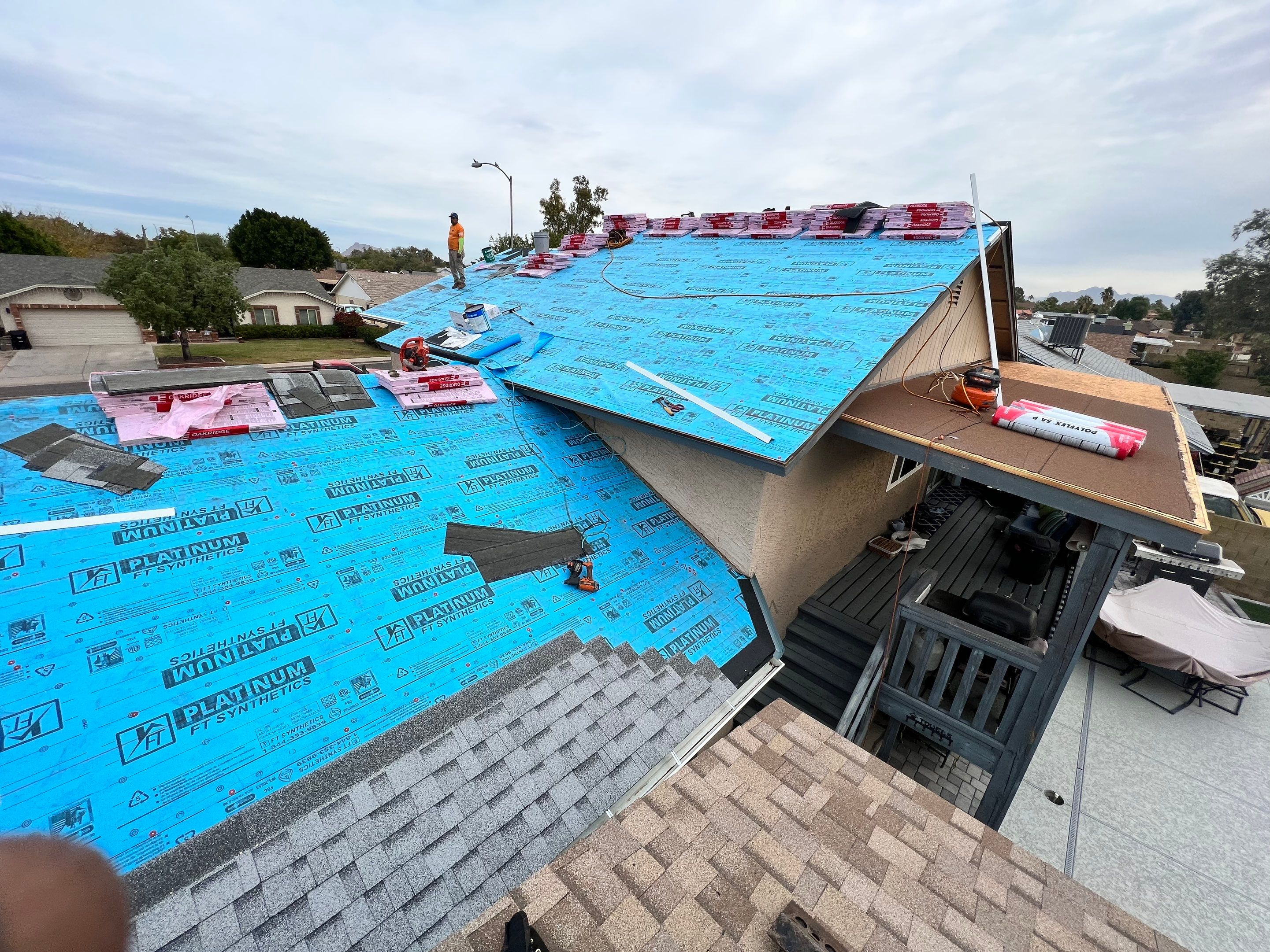 Anne's Full Re-Roof + Shed by All Storm Roofing & Construction