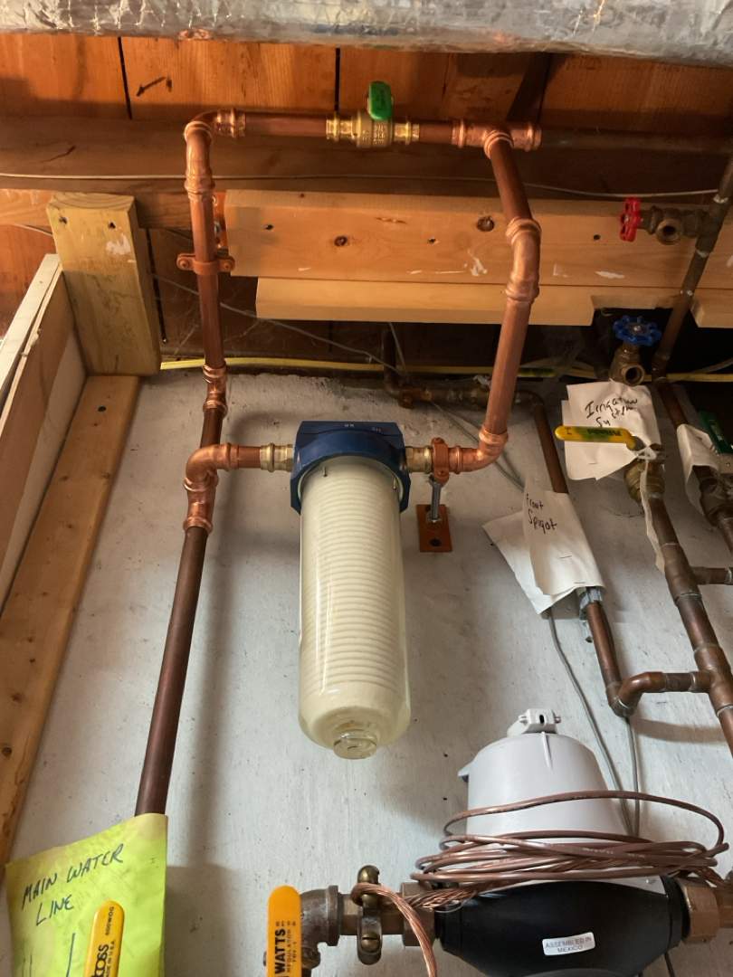 Water Main Filtration & Water Heater Install — Marblehead, MA by FAGONE MECHANICAL