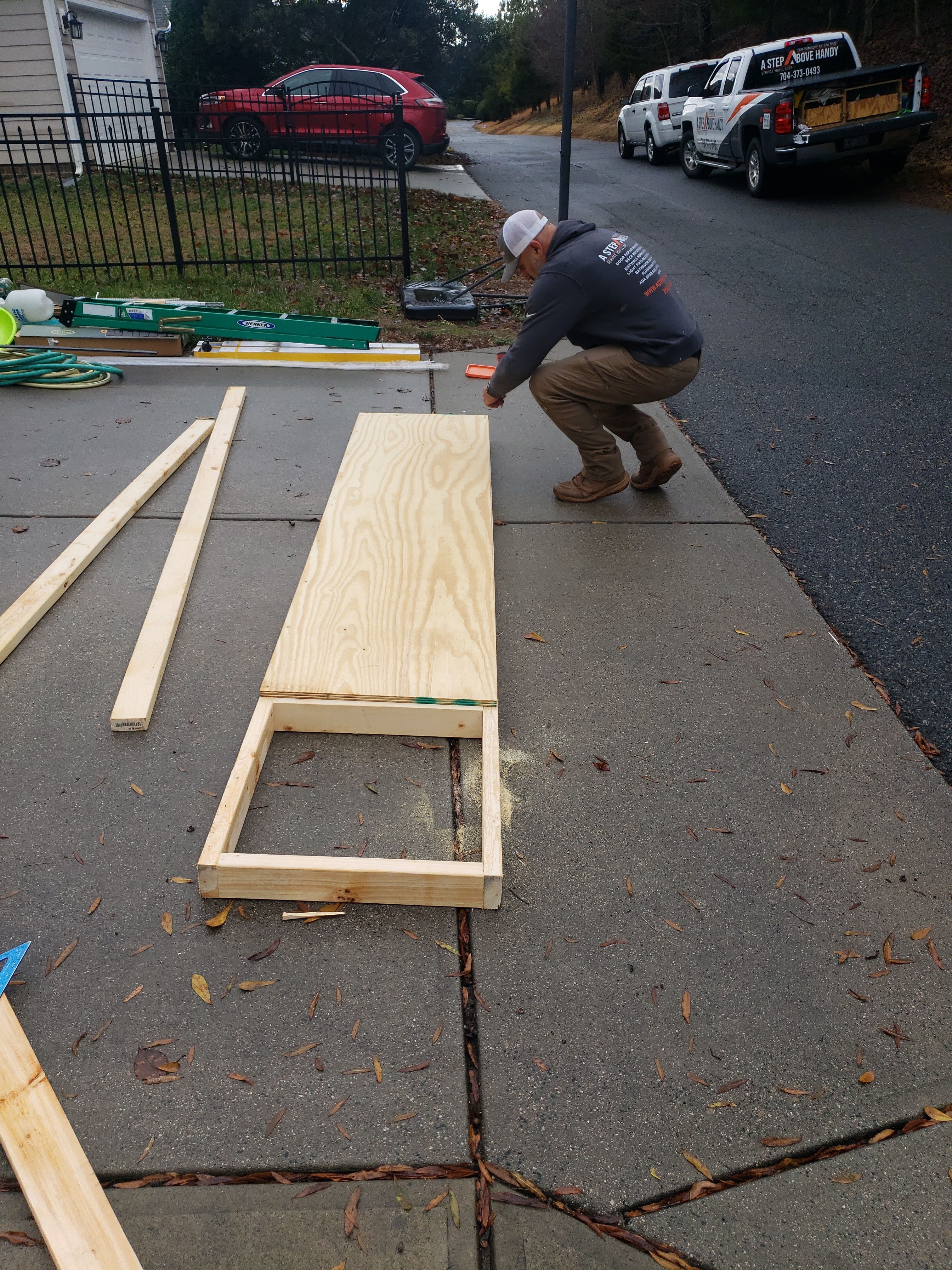 Custom "Climb-Tested" Garage Storage by A Step Above Handy LLC 