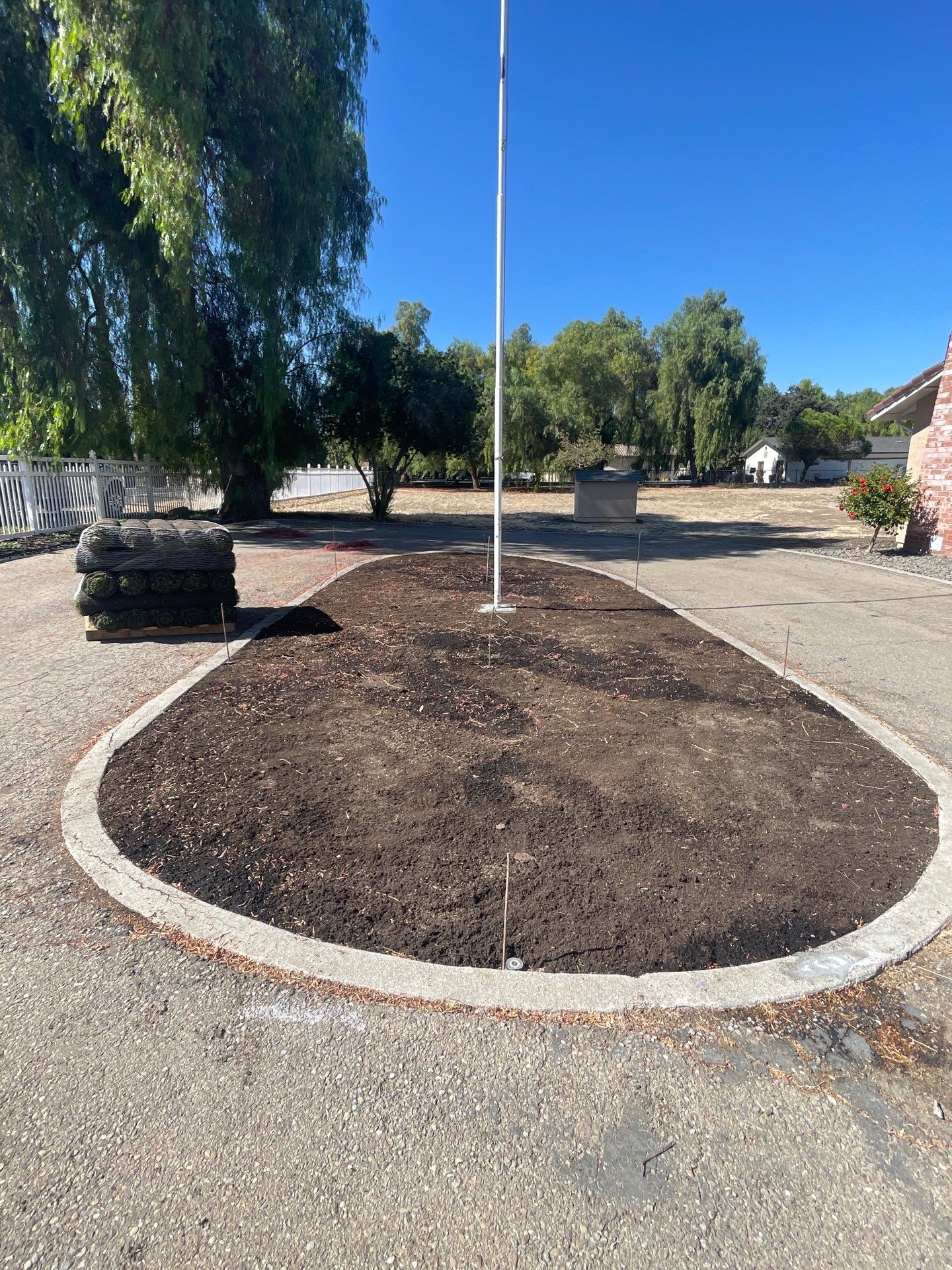 Project in Tracy by A - G Sod Farms