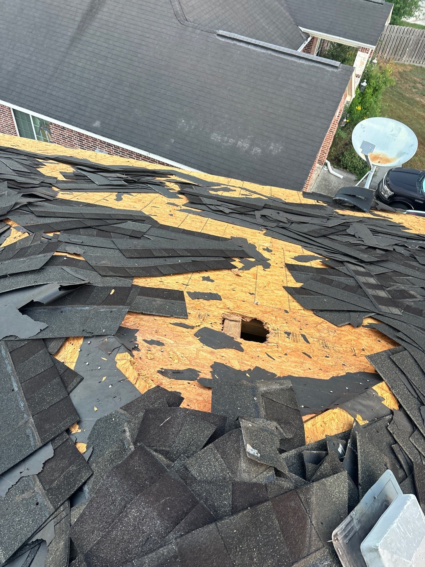 Residential Roofing Installation using Owen's Corning Duration (Lifetime) Shingles by Roof Repair Company