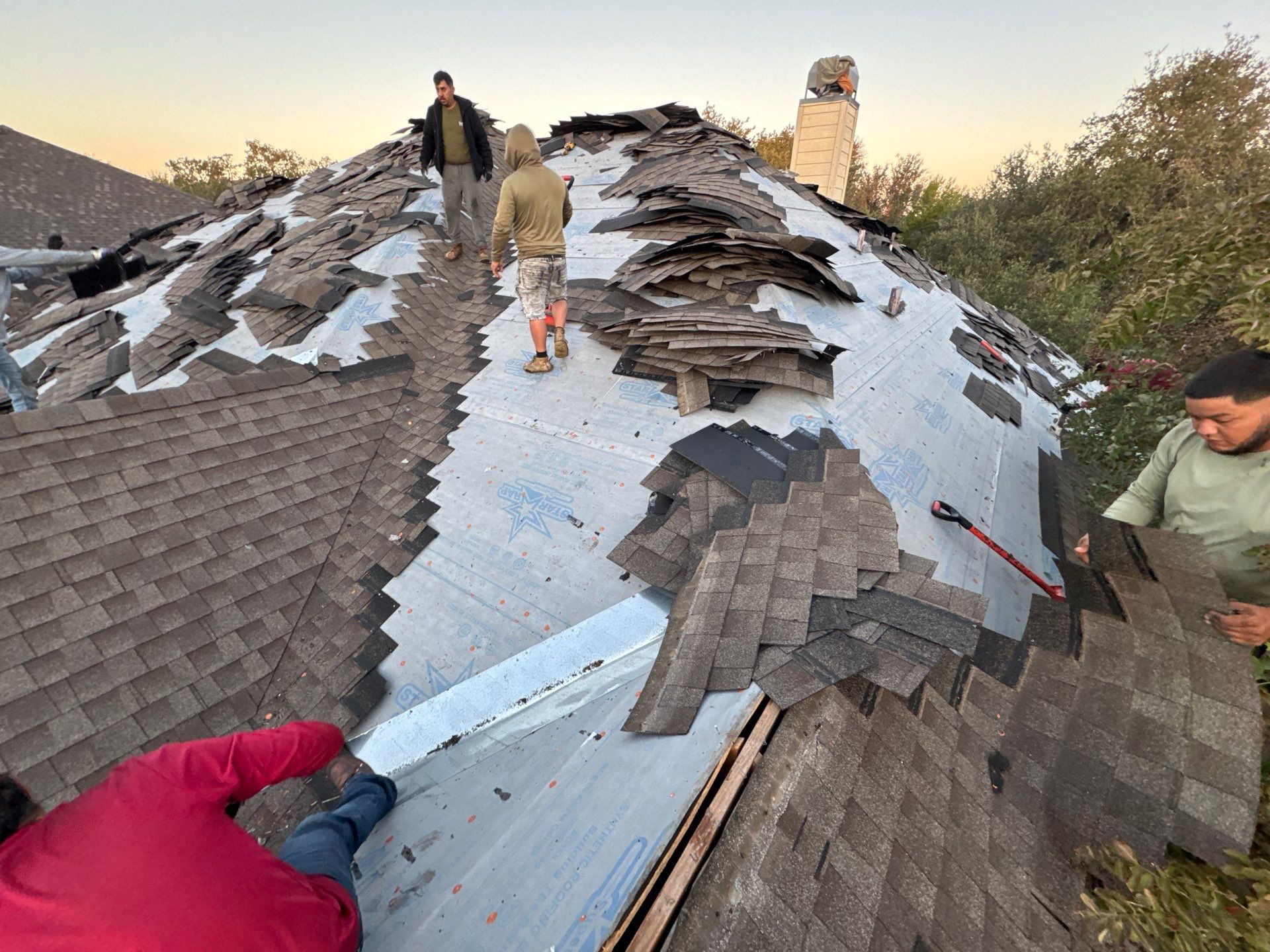 Residential Roof Replacement using ATLAS PINNACLE IR - WEATHEREDWOOD by Elite Roofing LLC