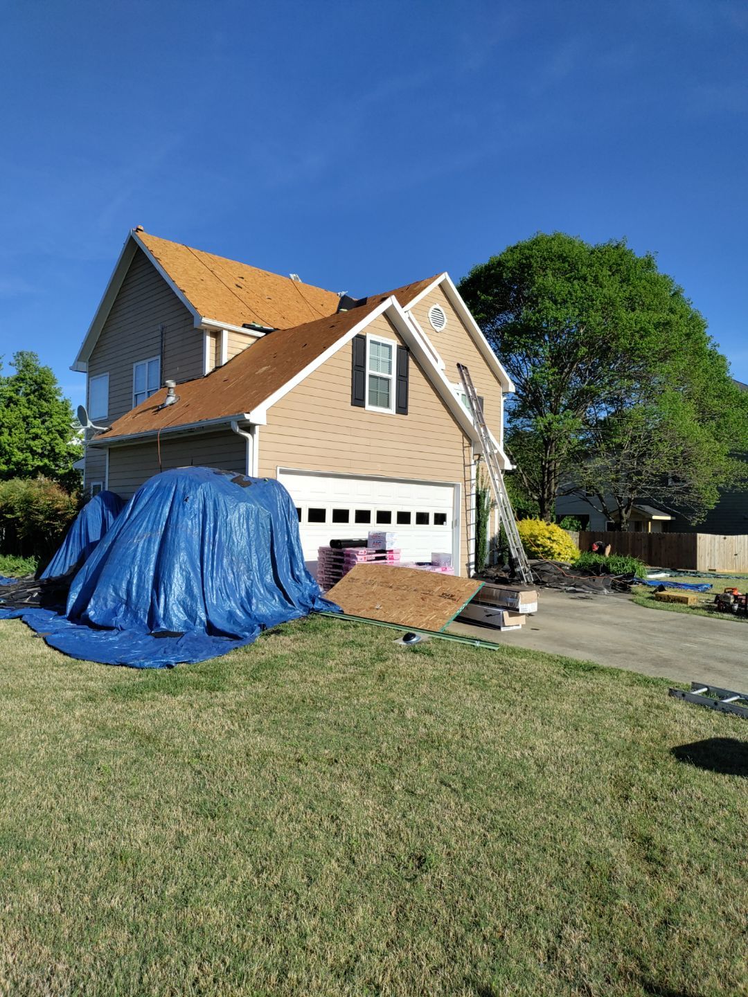 Residential Roof Replacement using Owens Corning TreDef Duration Williamsburg Grey by Inspector Roofing and Restoration