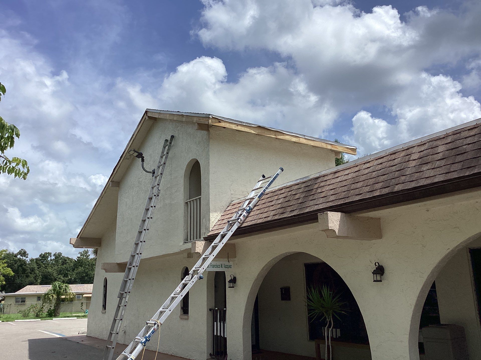 Replace the Fascia and New Downspouts Fort Myers FL by Gutter Professors