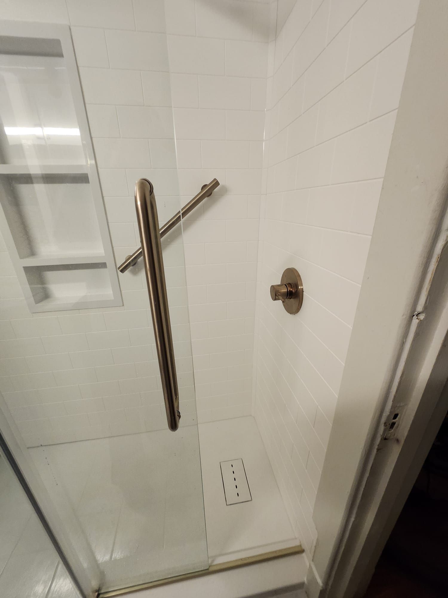 Bathroom Remodel using Maintenance free wall system by Window Depot of Annapolis