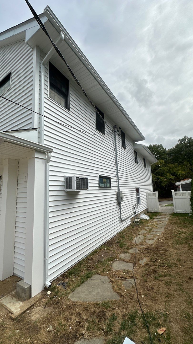 Full House Installation by Above All Gutters 