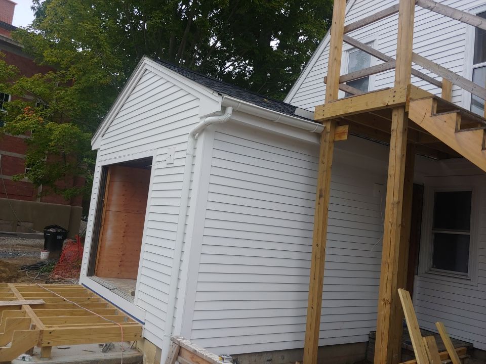 Bridgewater, MA Gutter Installation using Half Round Aluminum Gutter by Gutter Pro Enterprises