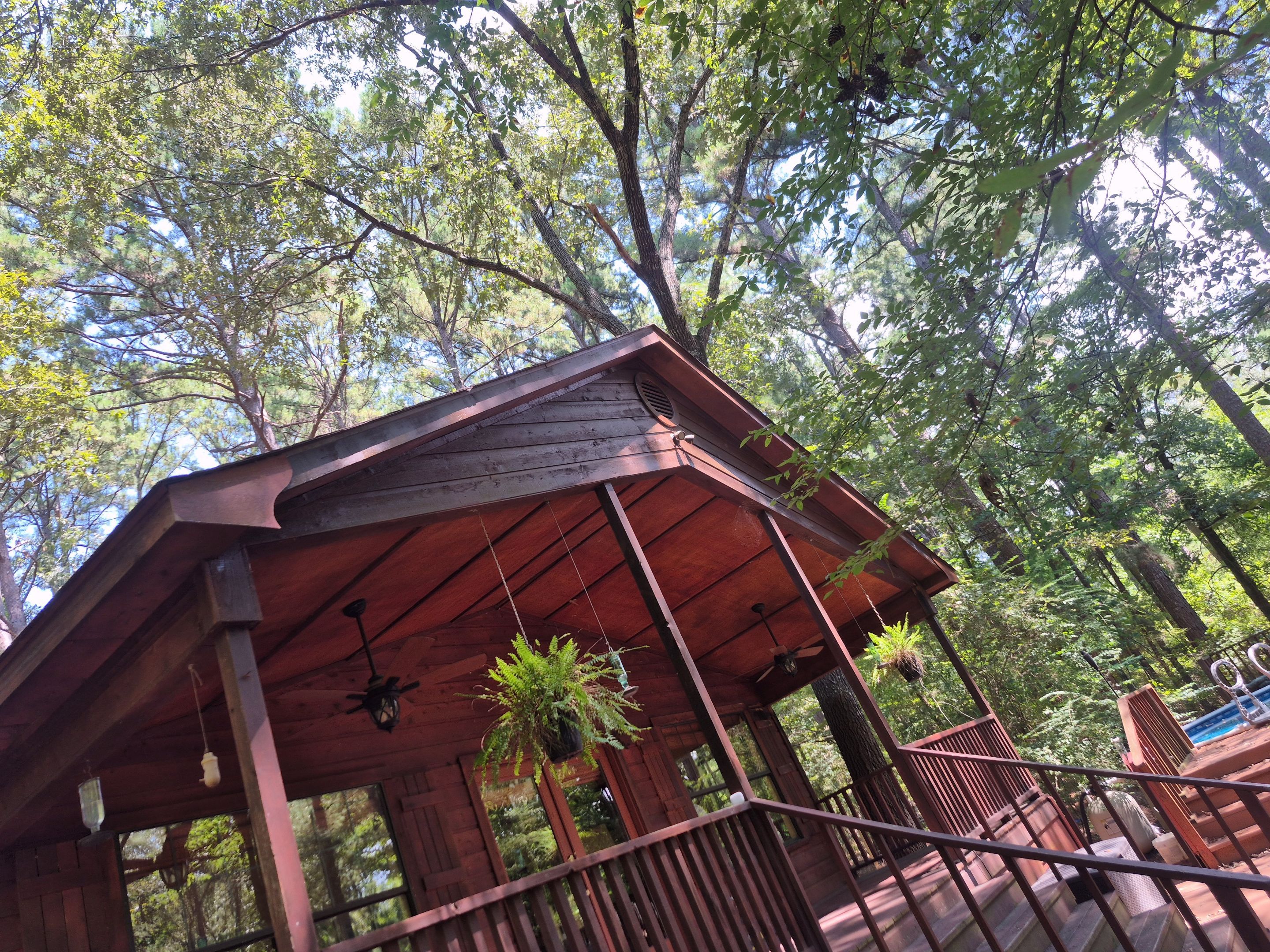 Exterior Porch Refinishing in Bullard, TX | Wood Porch Brought Back to Life by Quality Coats Painting