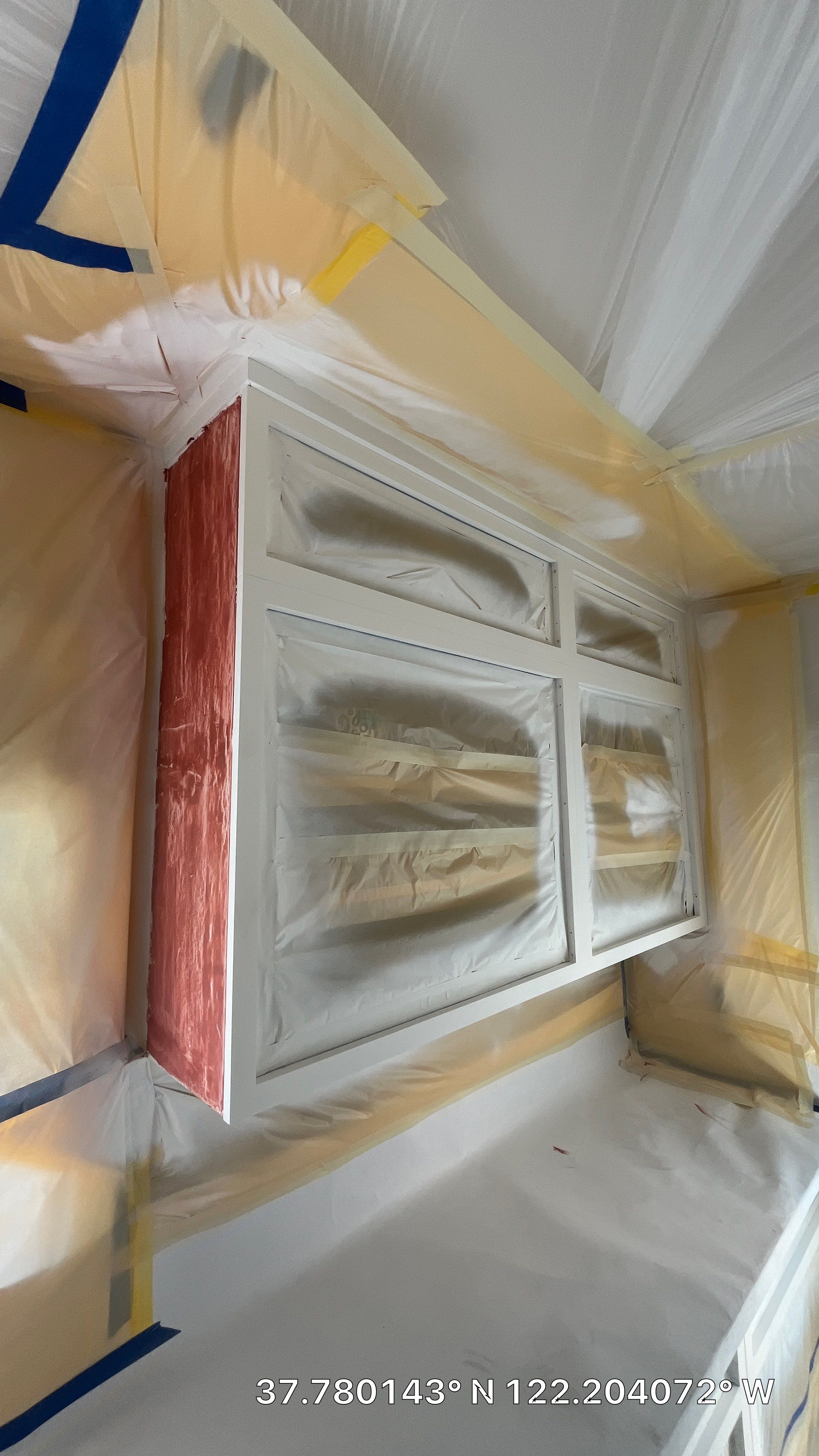 Custom Cabinet Painting  by Herrera’s Bay Area Painting inc.