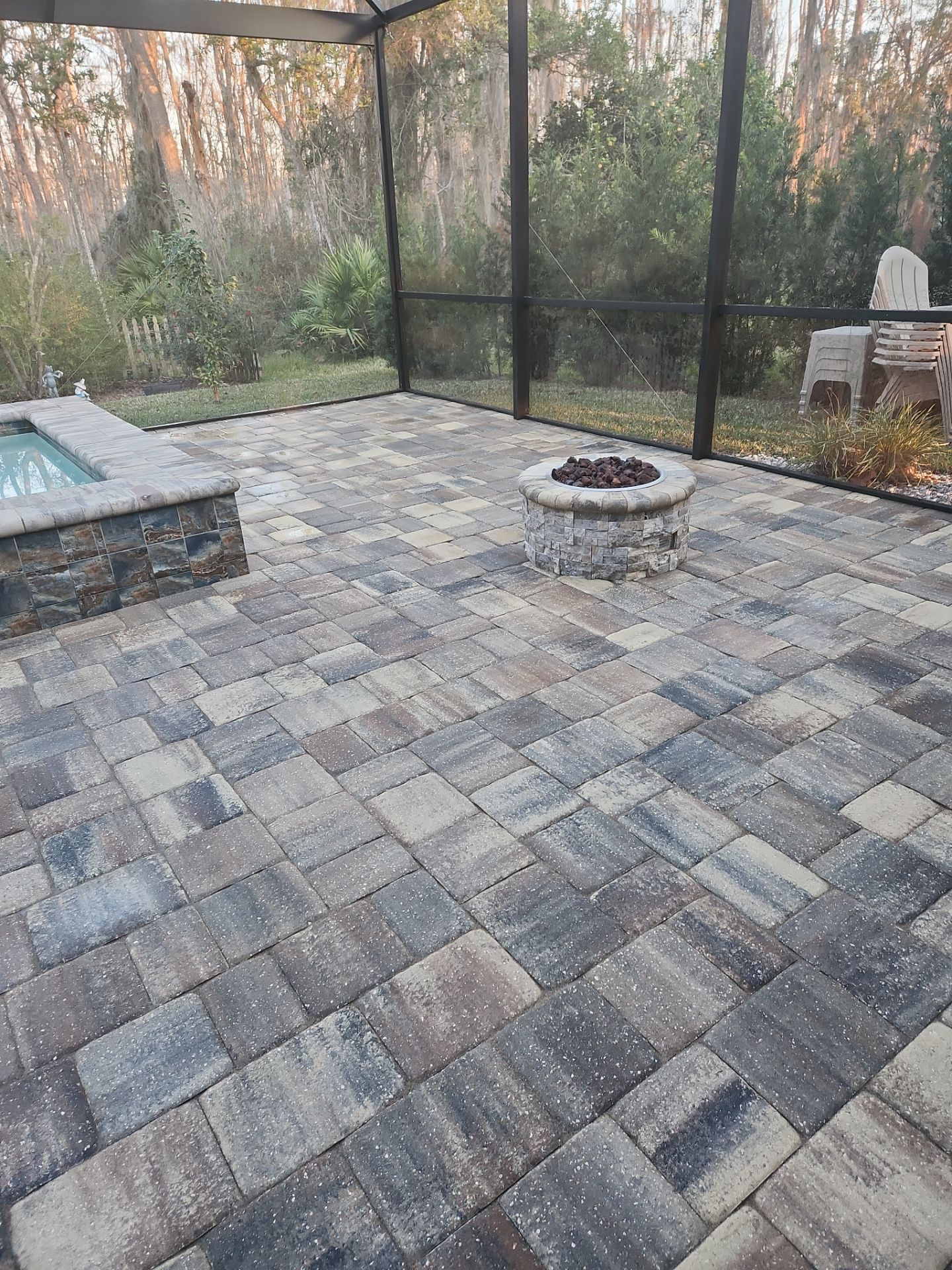 Pavers using Concrete Sealant by DuraSeal