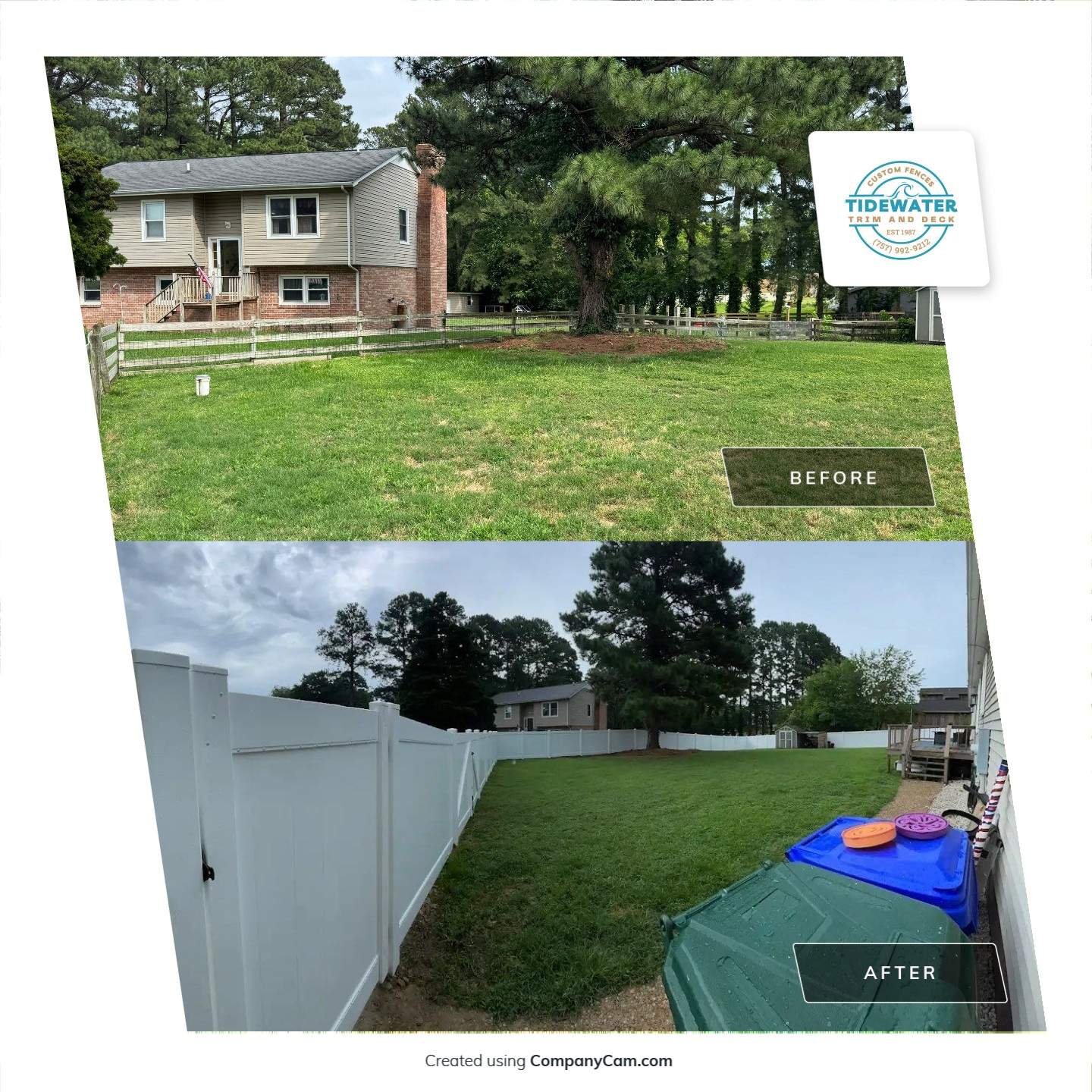 Precision-Built Vinyl for Every Home by Tidewater Fence