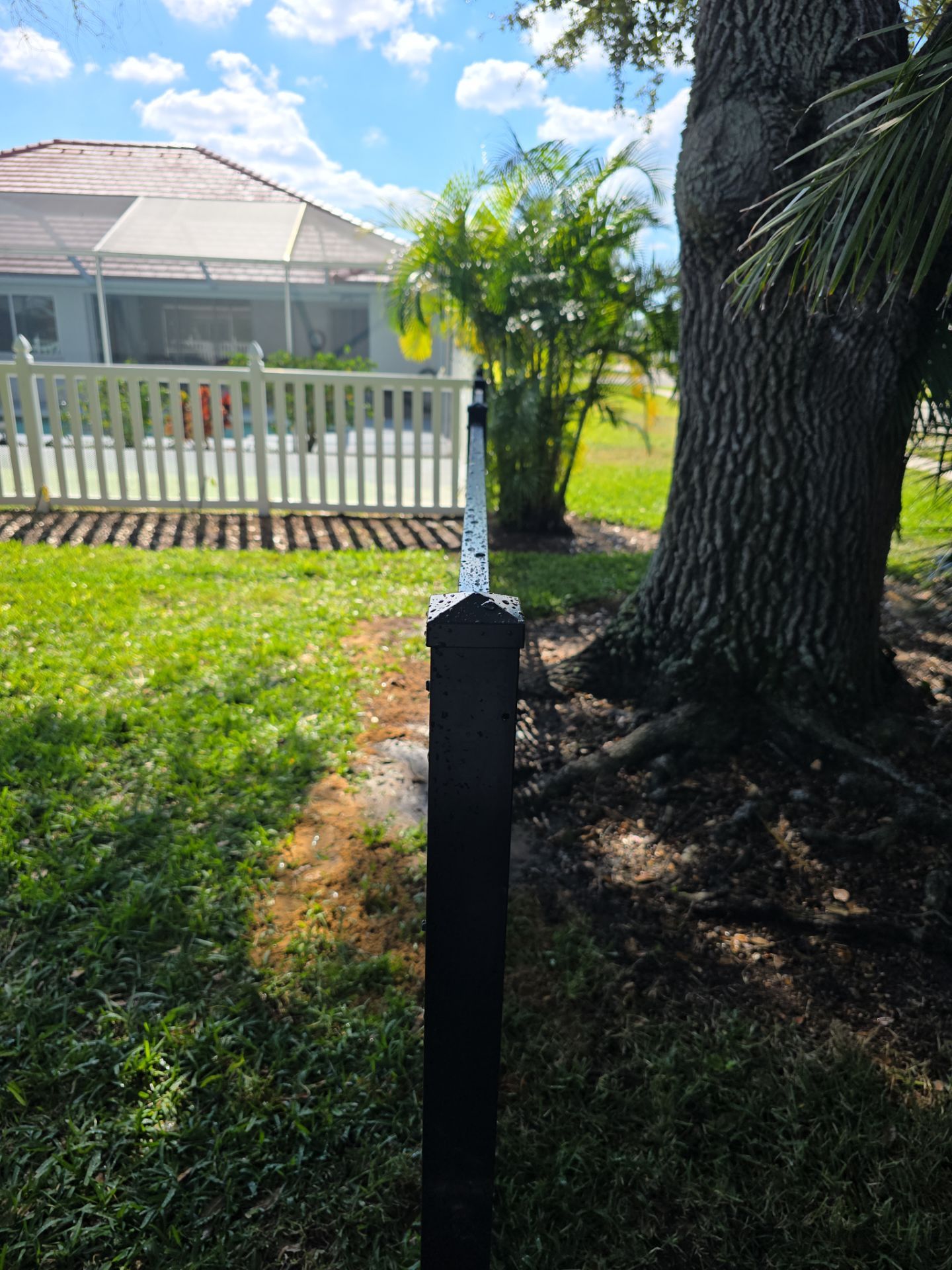 Commercial Aluminum Install in Nokomis by True Fence LLC