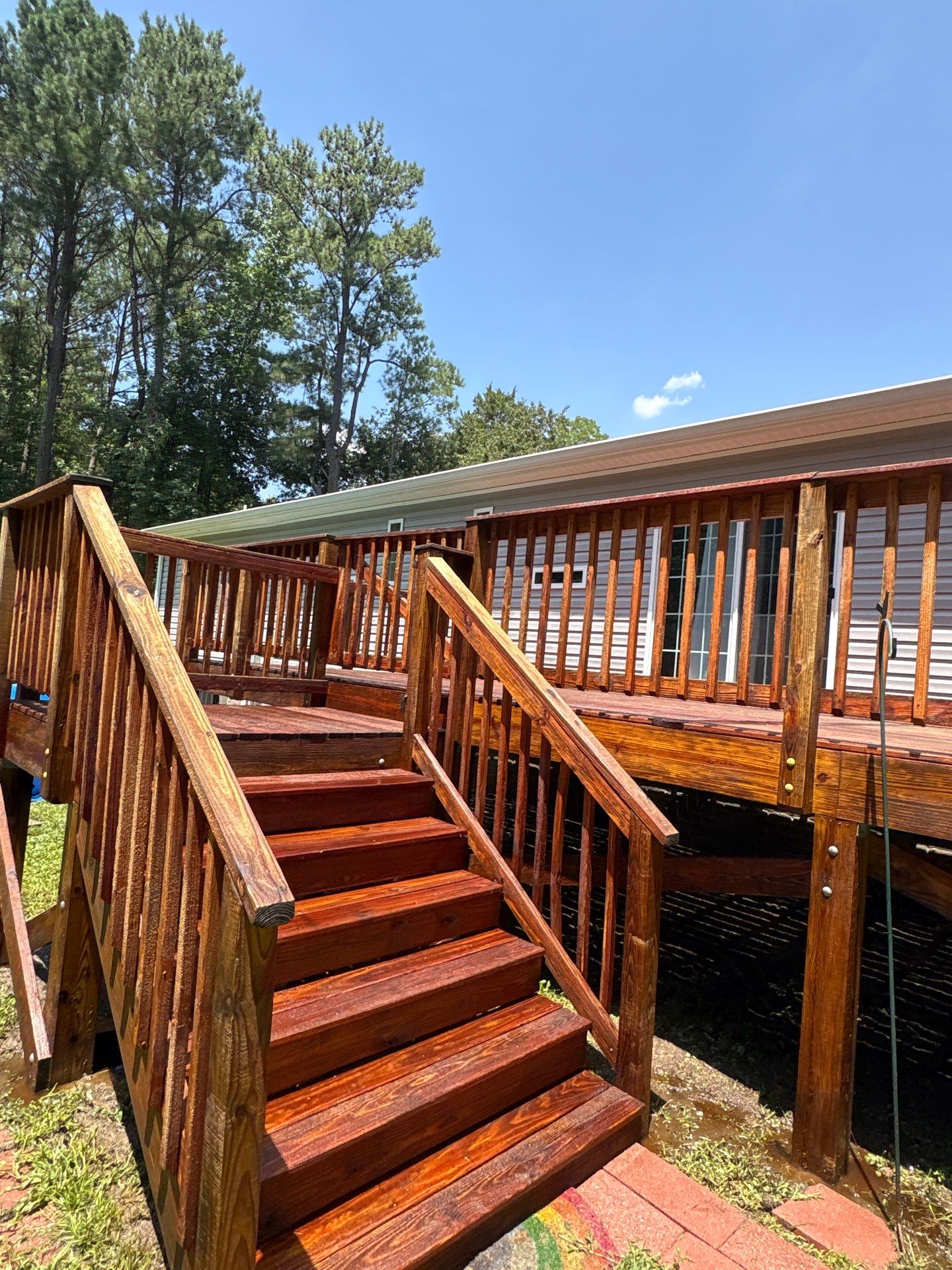 Deck using Wood Sealant by DuraSeal