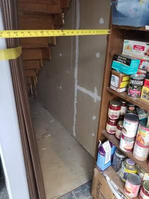 New basement steps