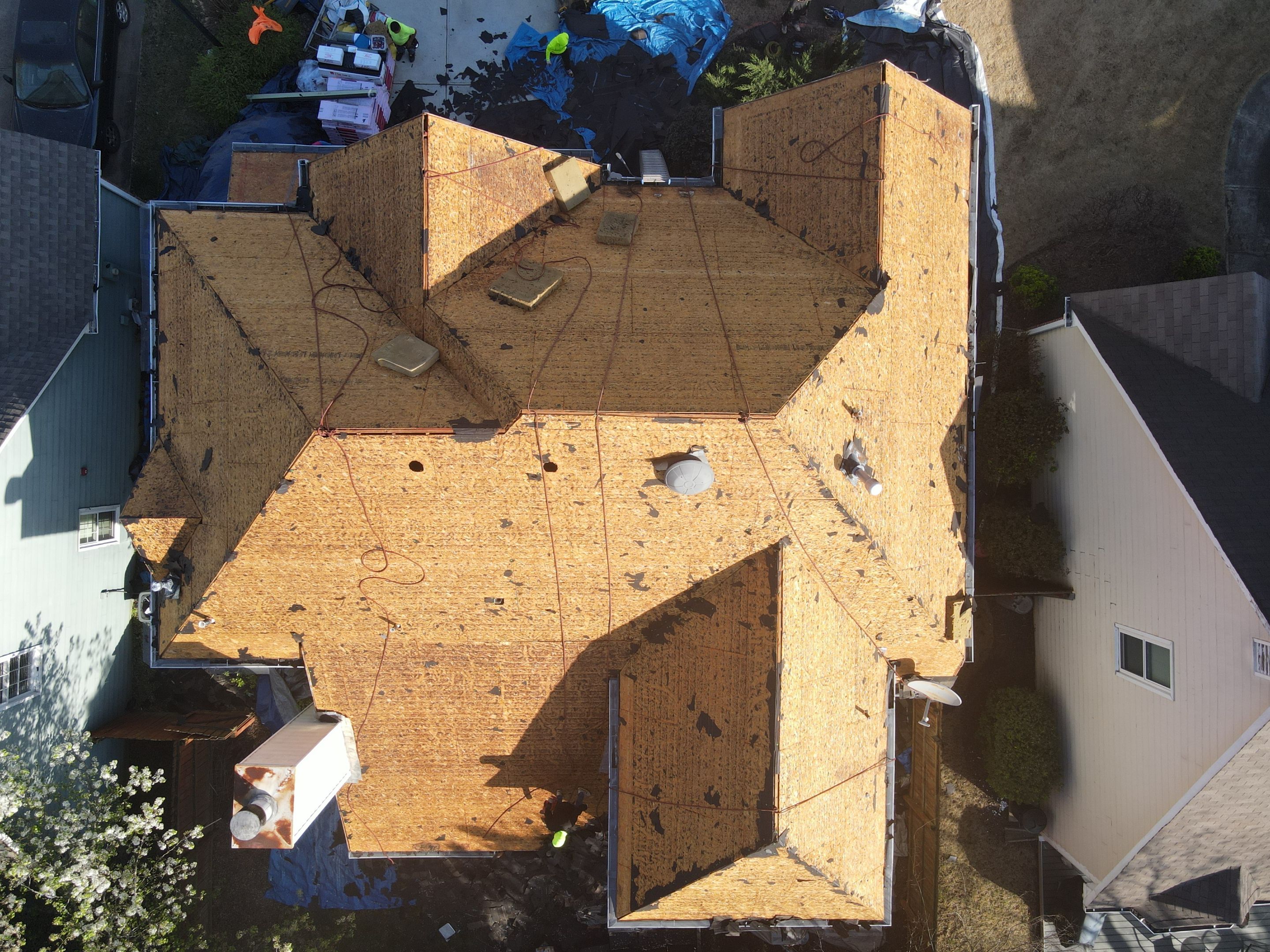 Residential Roofing Installation using Owens Corning by Inspector Roofing and Restoration