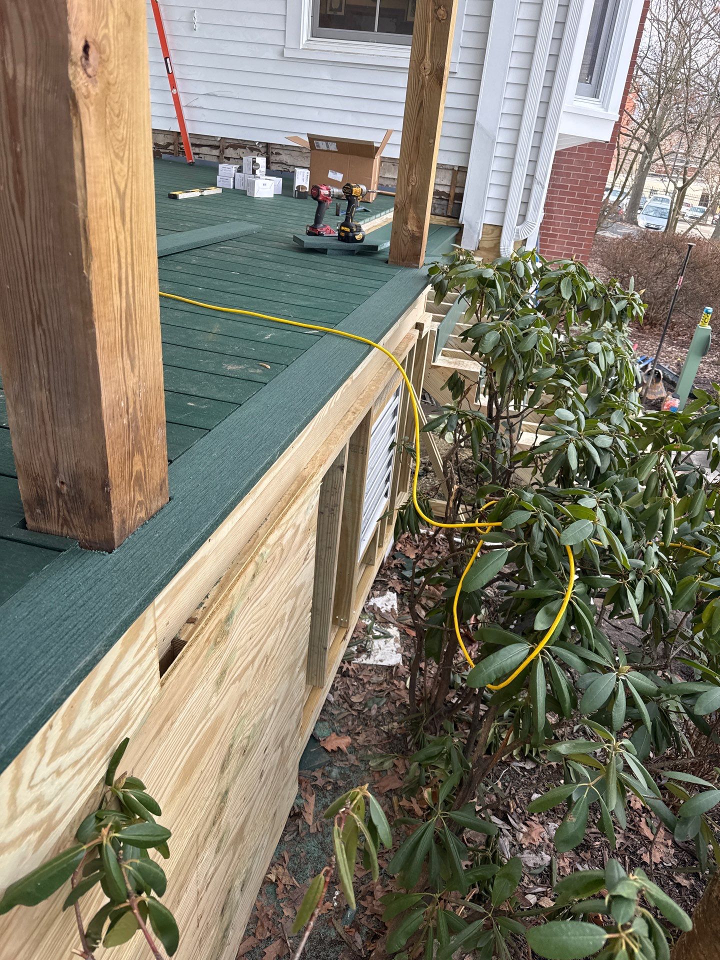 Oakmont Country Club Deck Build by Cousins Roofing Siding & Decks