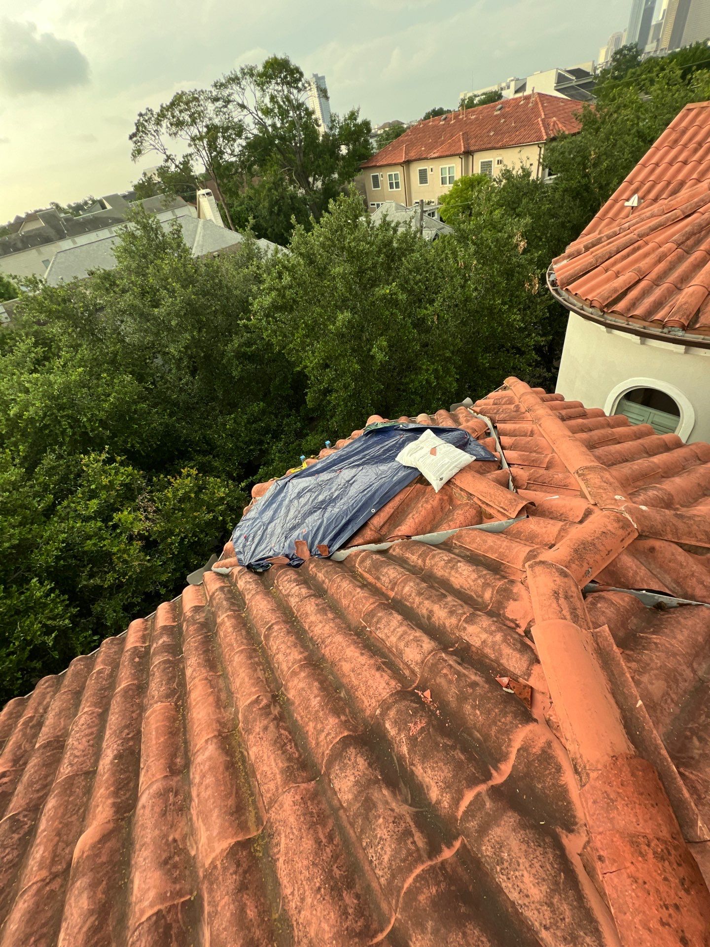 Tile Roof using tile by Roof Repair Company