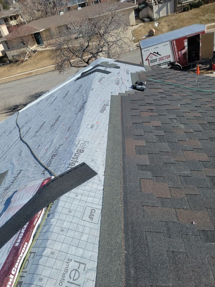 Residential Roofing Installation using GAF Grand Canyon Premium Shingle by The Roof Doctor