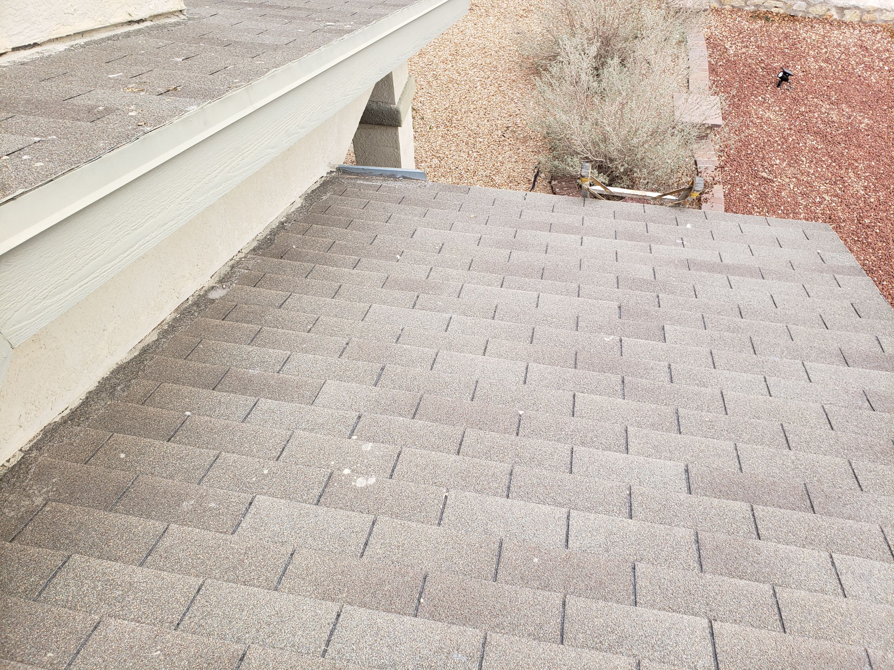 Shingle roof restoration by SPF Services 