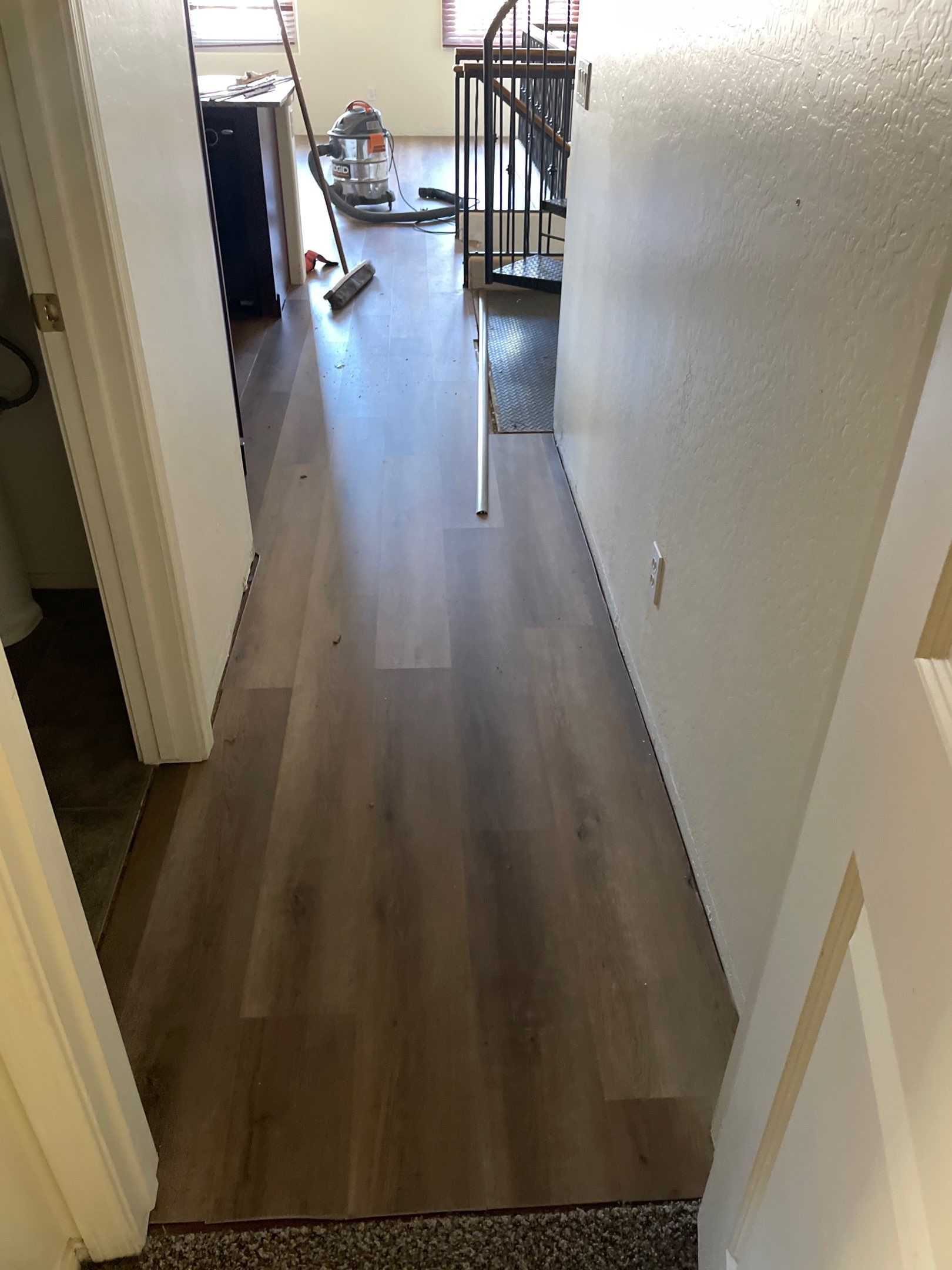 Flooring Installation using Luxury Vinyl Plank by Footprints Floors of Chandler 