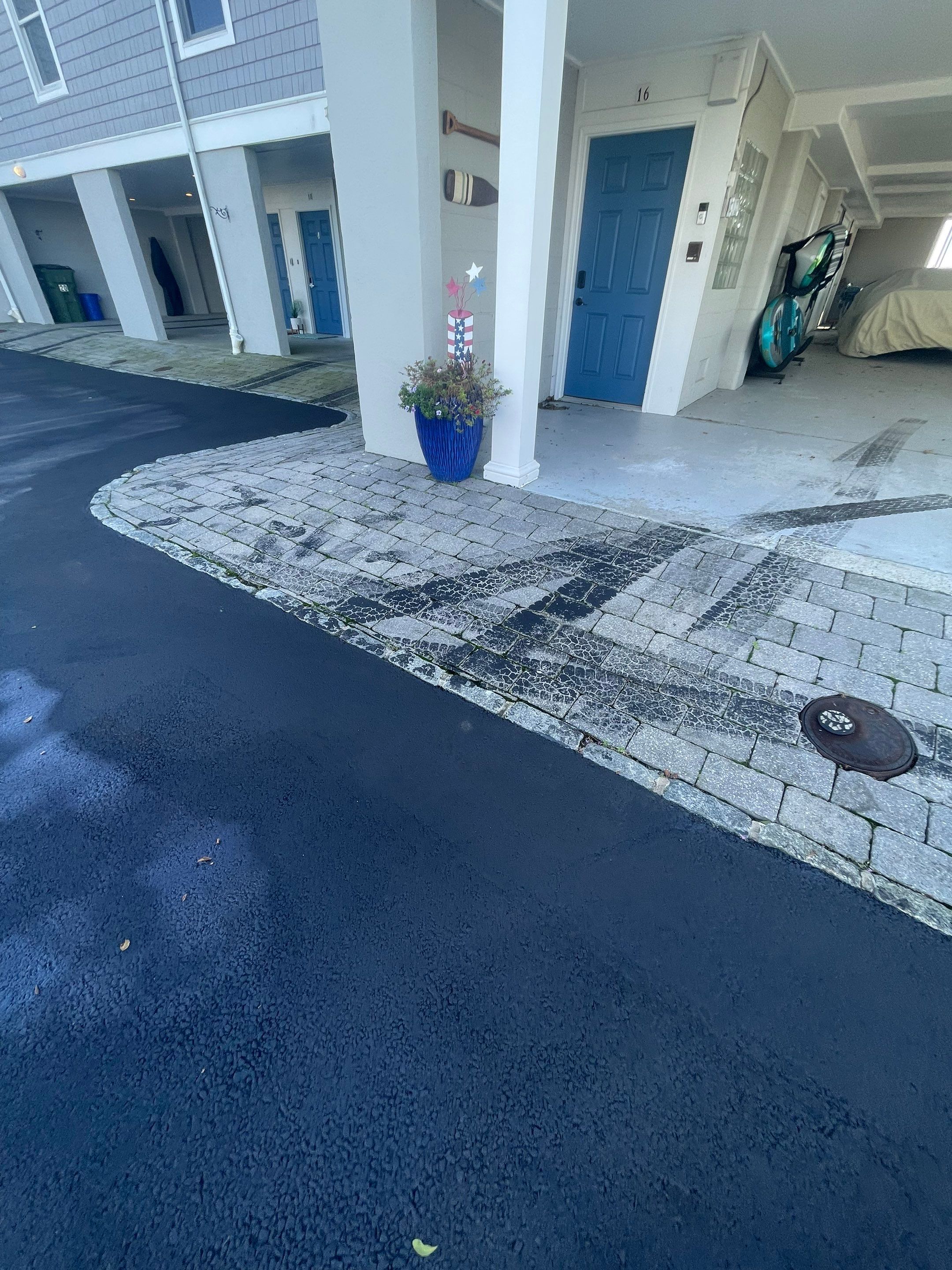 Pavers Cleaned & Concrete Cleaning by SJ Exterior