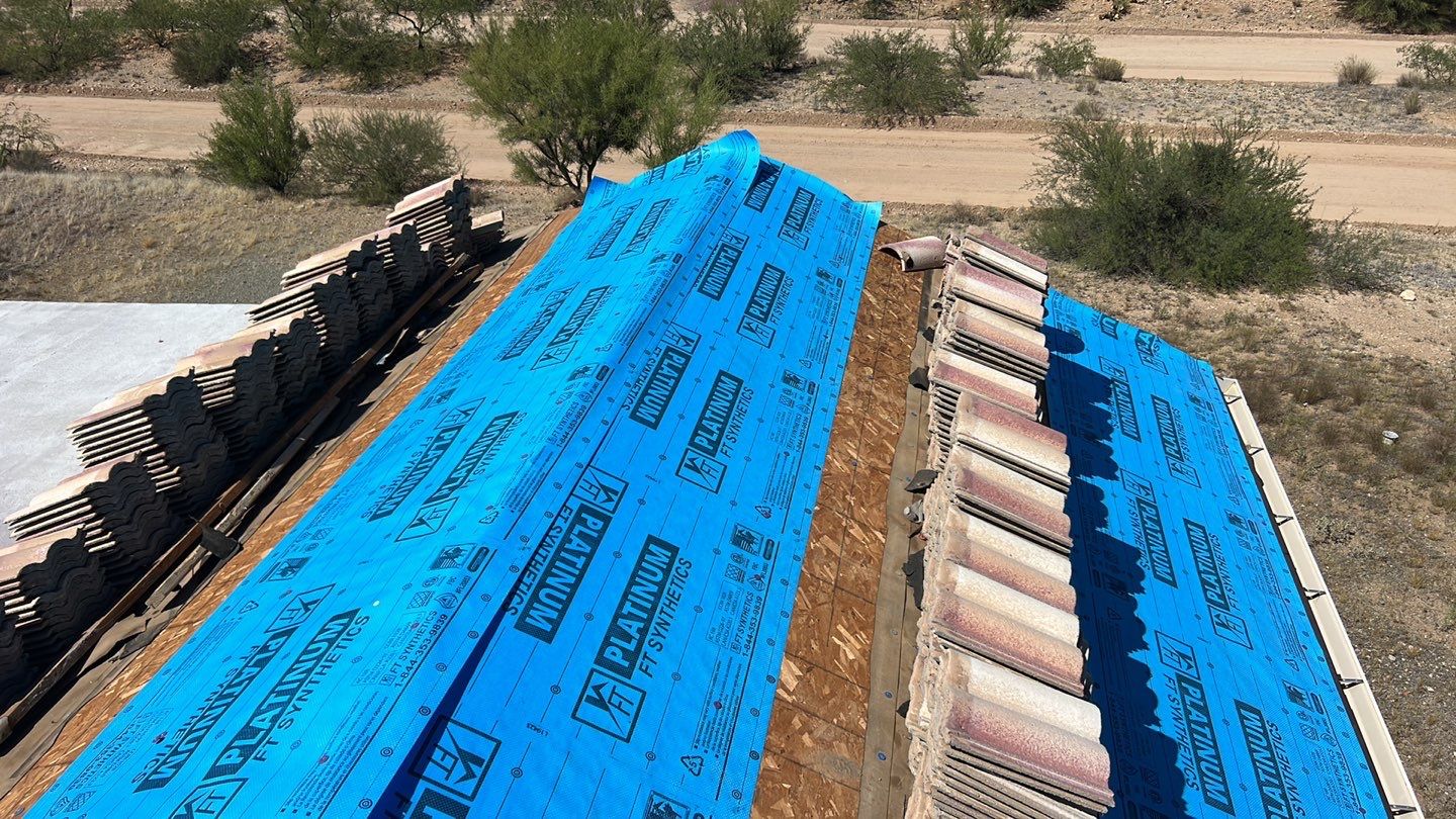 Sunset Rose Clay Tile by Reimagine Roofing