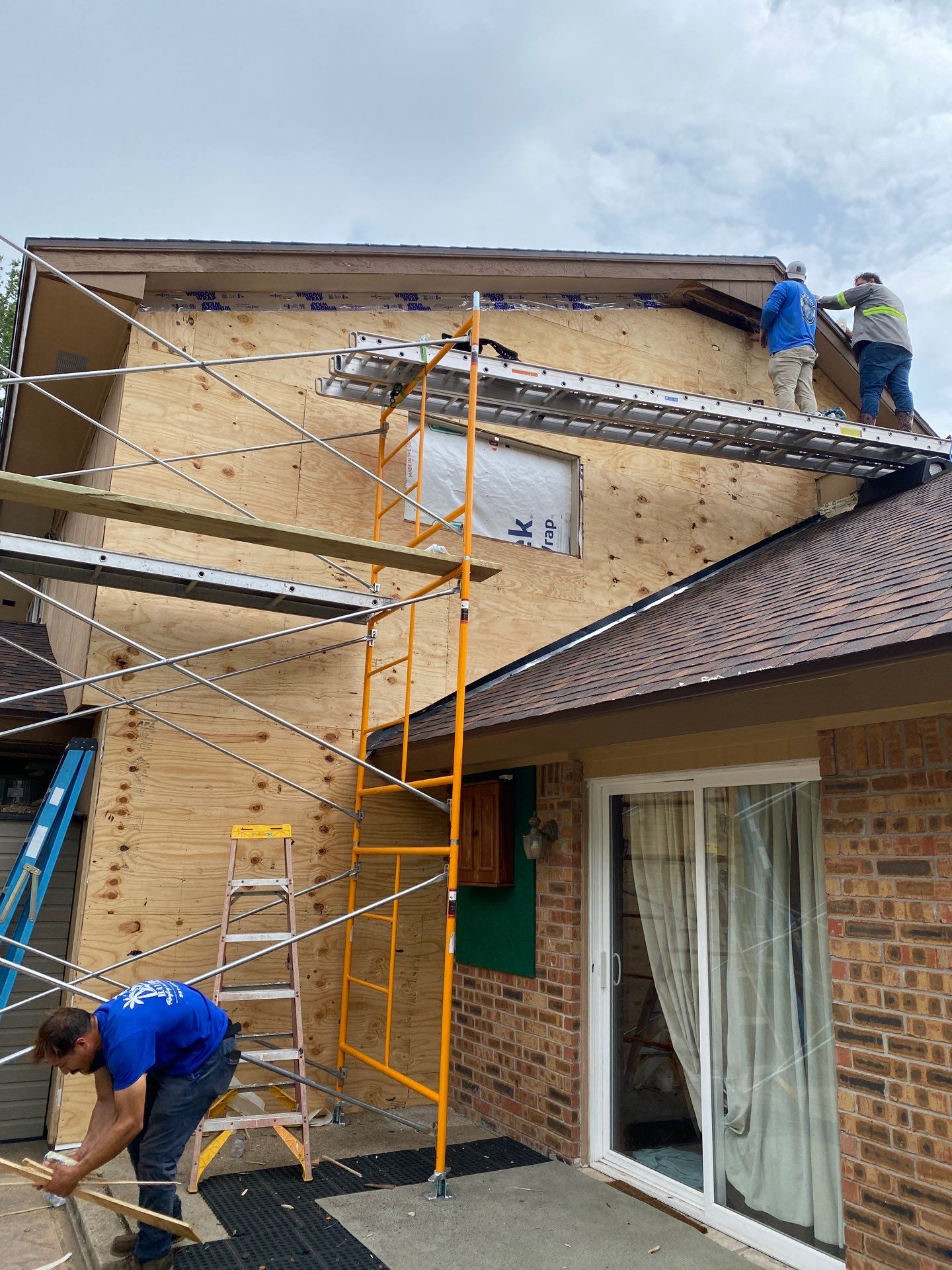 Portland Texas Exterior Remodel by Bayfront Roofing and Construction