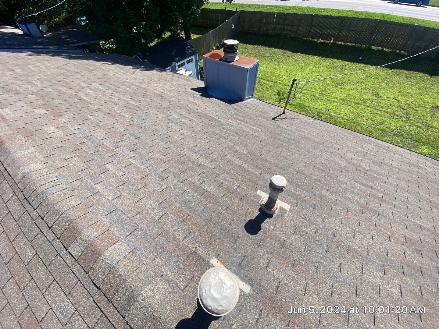 Roof inspection in Bartlesville by Decor Roofing & Restoration