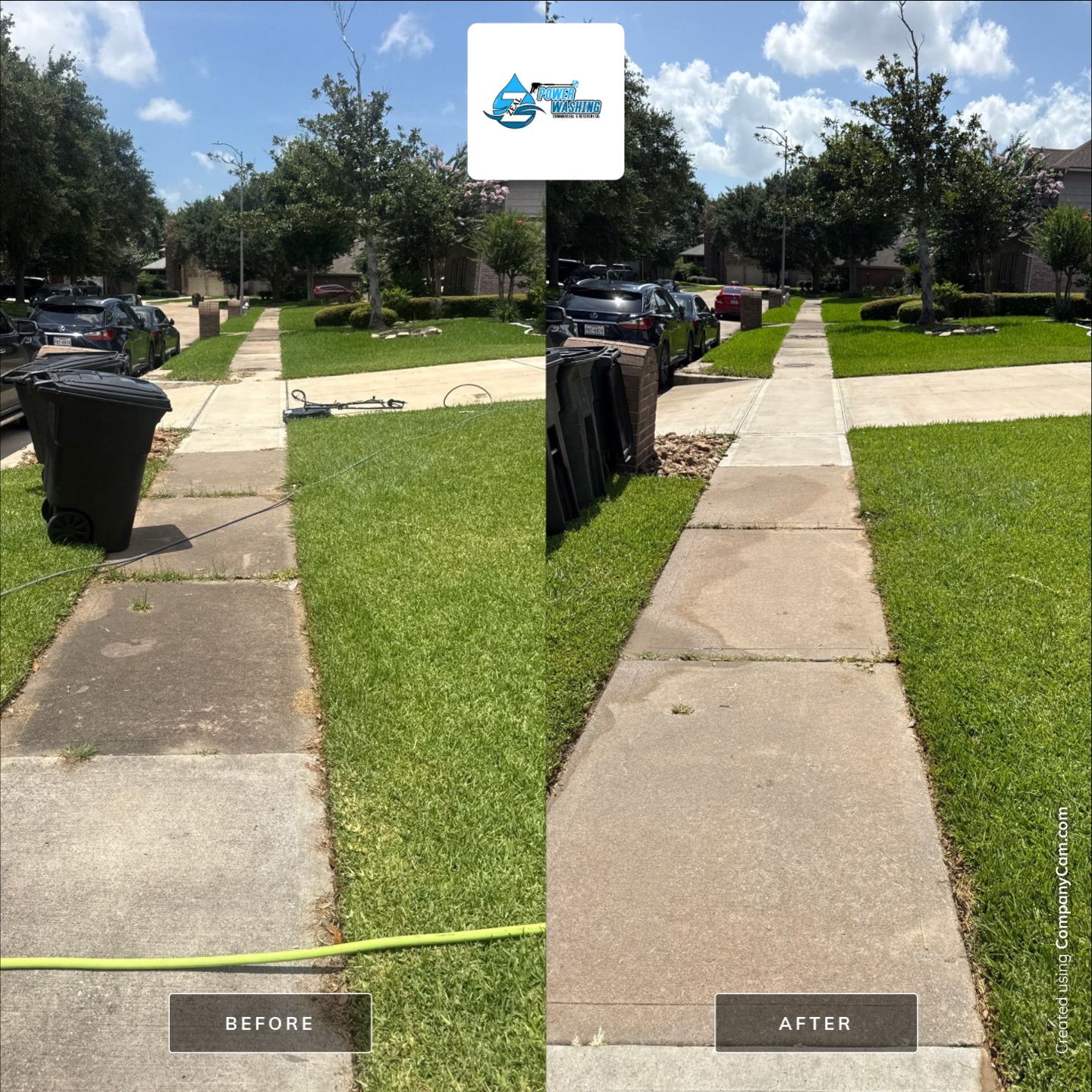 Comprehensive Fence Restoration and Concrete Surface Cleaning in Stafford by Zeal Power Washing