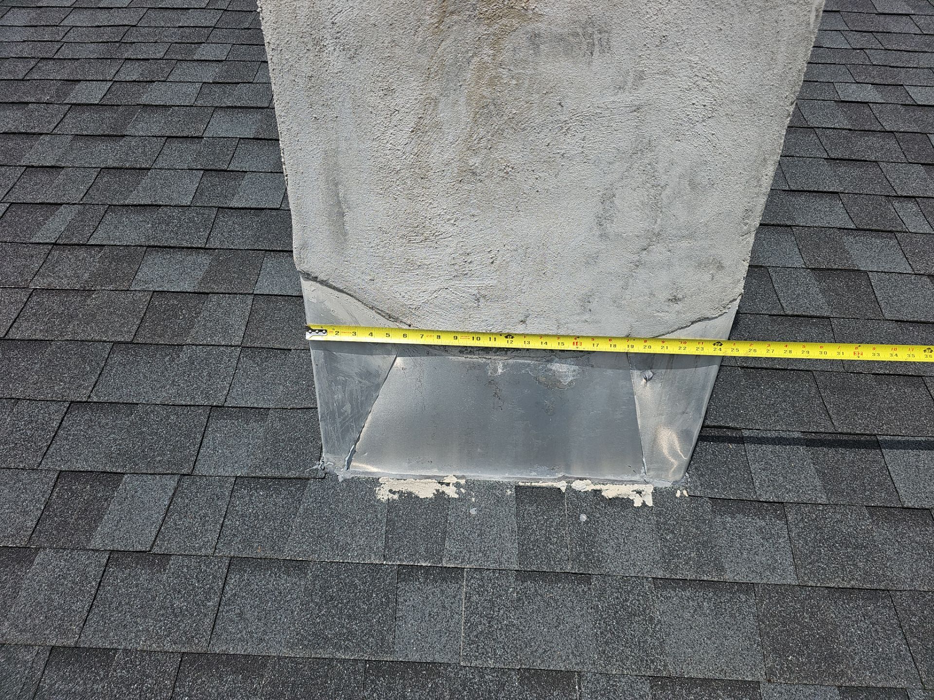 Roof Repair - Chimney Flashing by Winchester Roofing