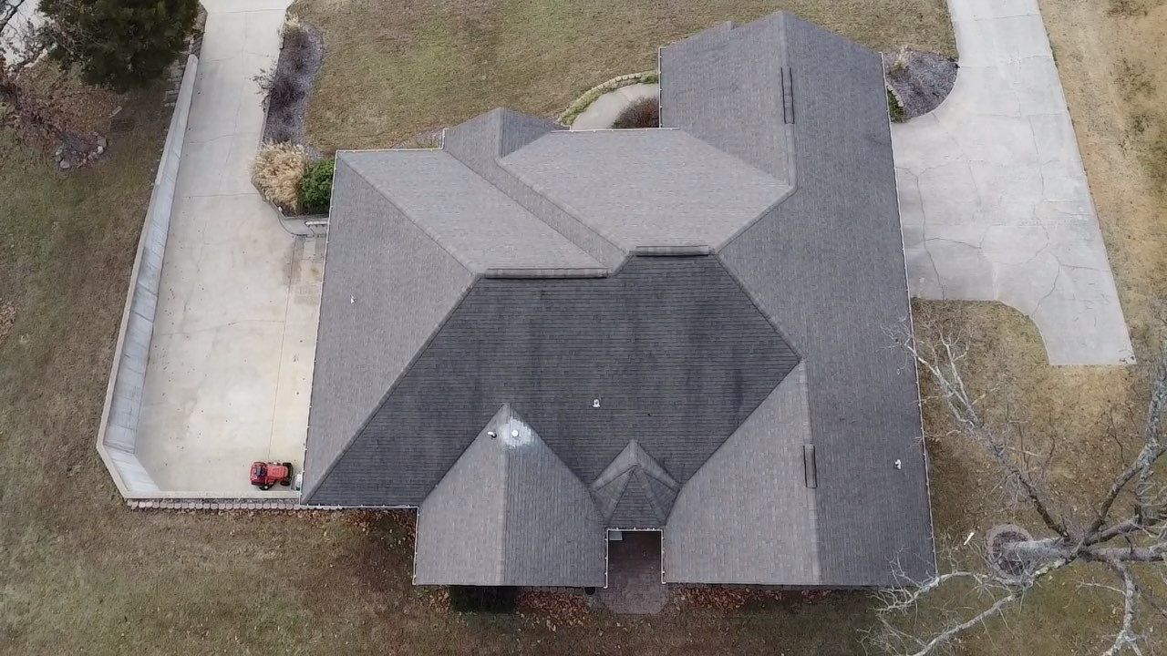 Residential Roof + Gutters & Downspouts Install  by Titan Commercial & Residential Roofing 