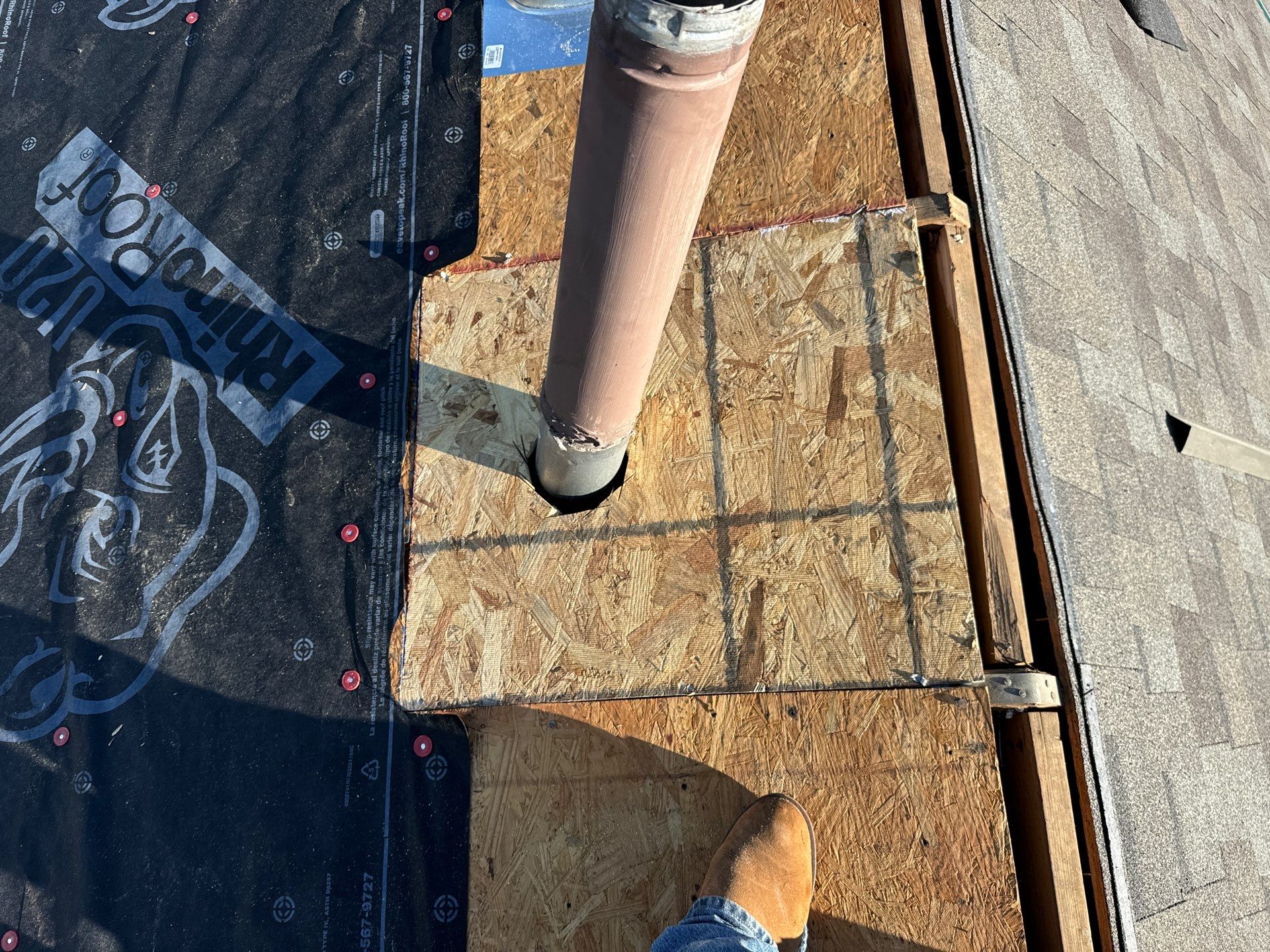 Residential Roofing Installation using Owen's Corning Duration (Lifetime) Shingles by Roof Repair Company