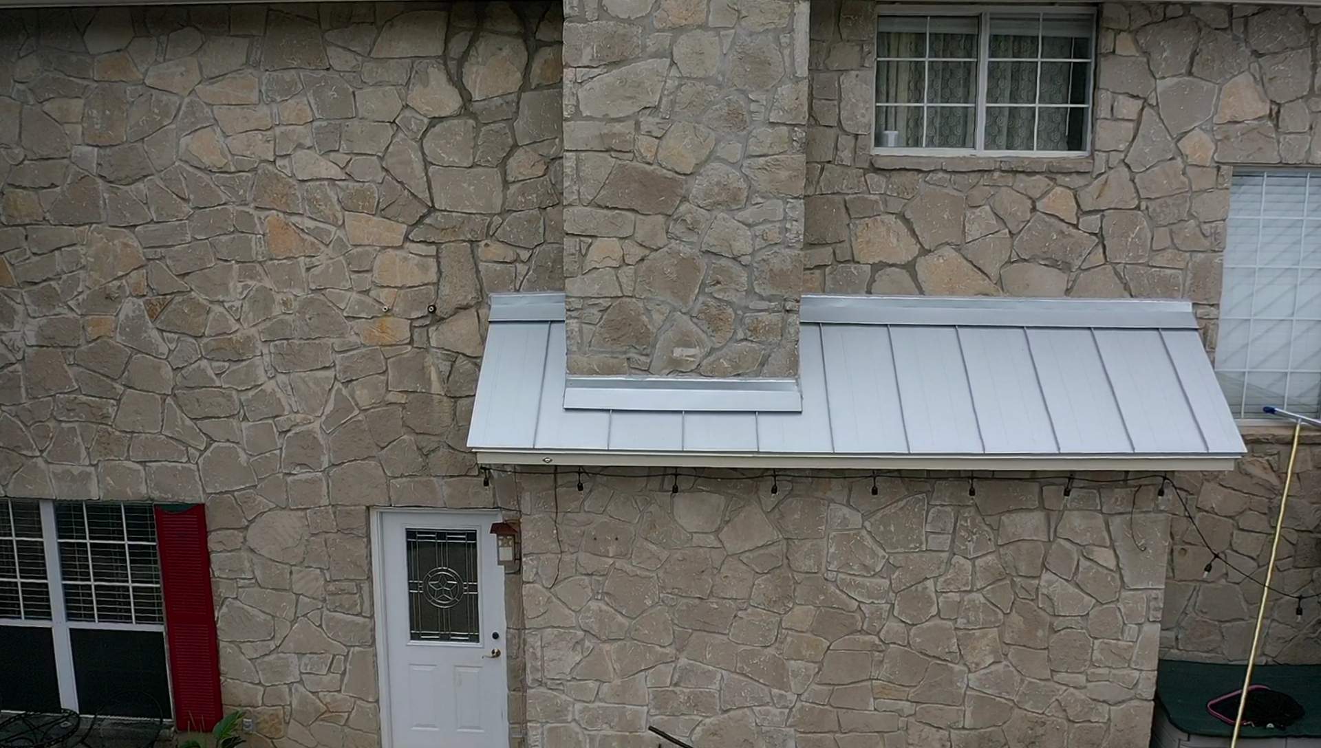 Residential Metal Roof Installation using McElroy Metal by Premier Roofing and Contracting
