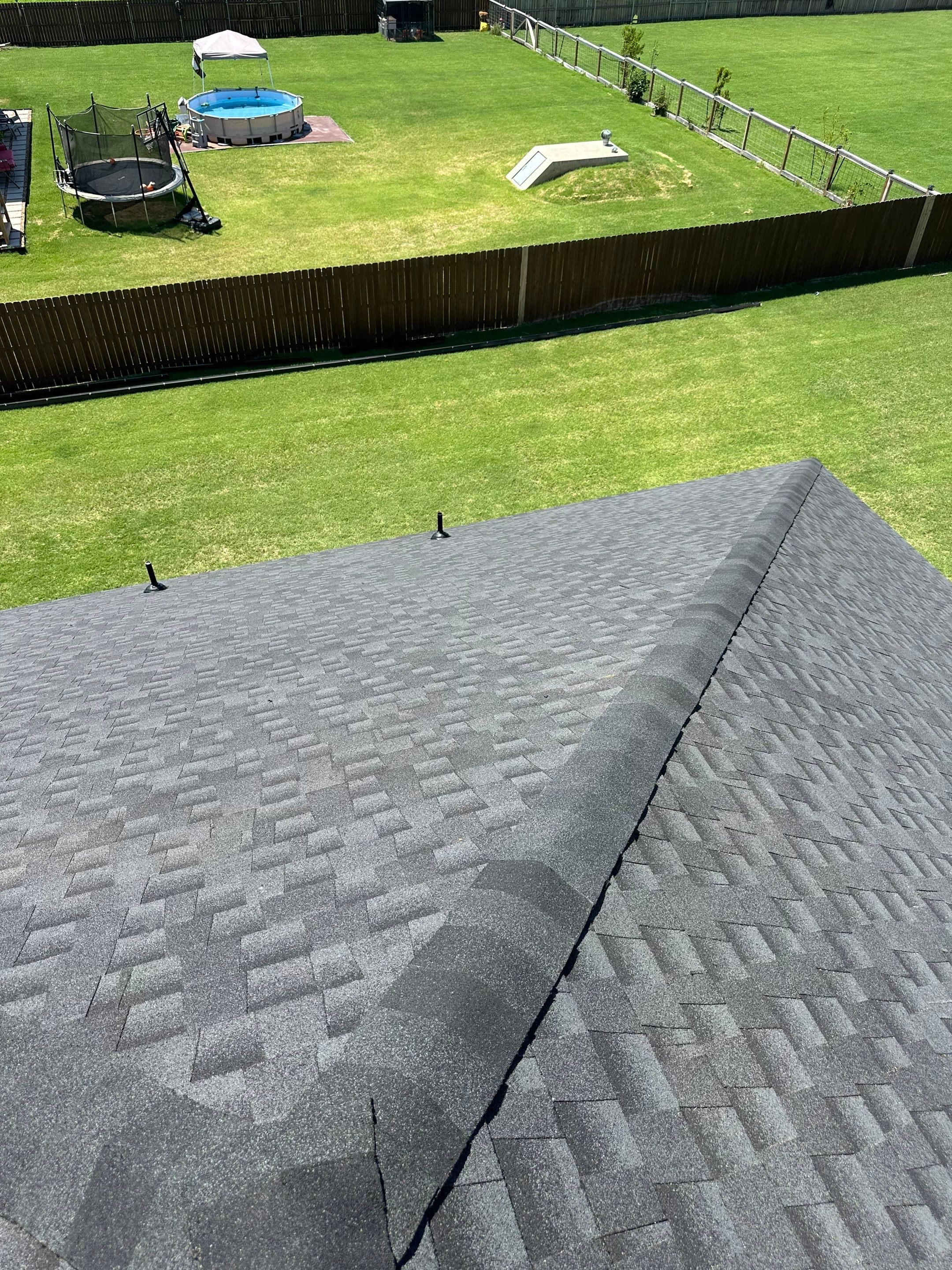 roof replacement in Guthrie by McCann's Roofing and Construction