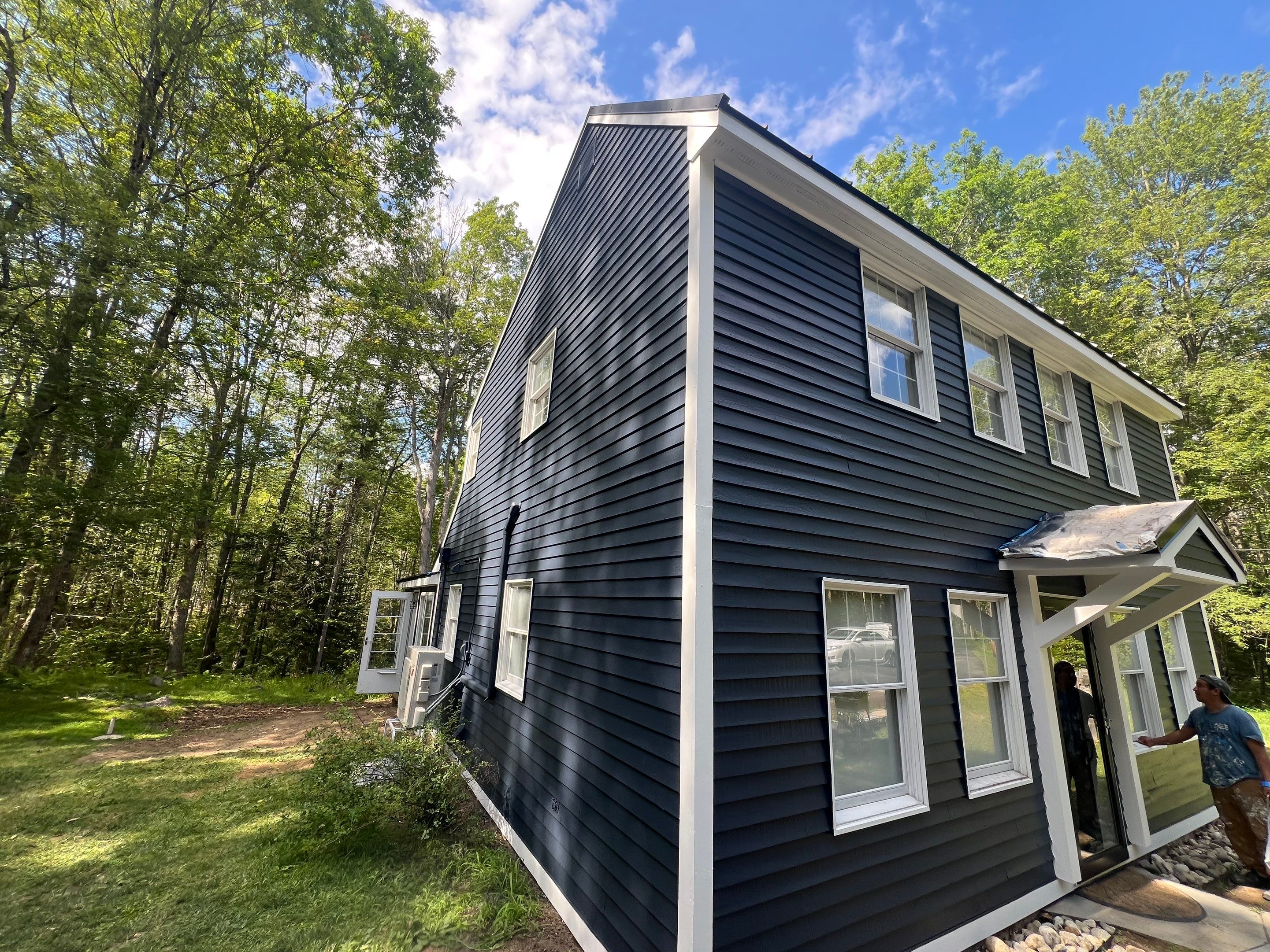 Full Exterior Painting and Color Transformation in Woolwich, Maine by Picture Perfect Pro Painting
