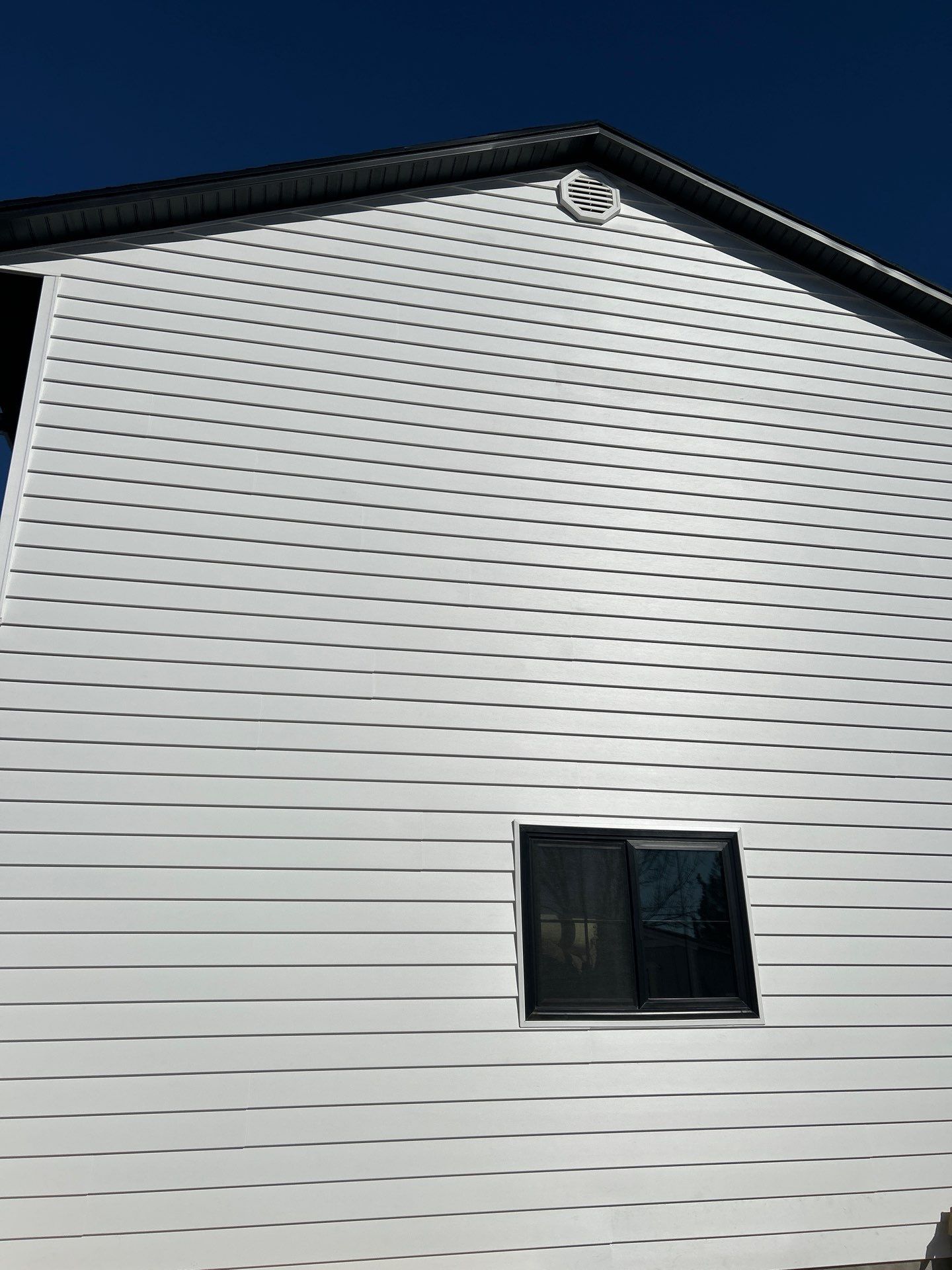 Orem | Premium Insulated Exterior Upgrade | Crisp White & Iron Gray by Ideal Siding Utah