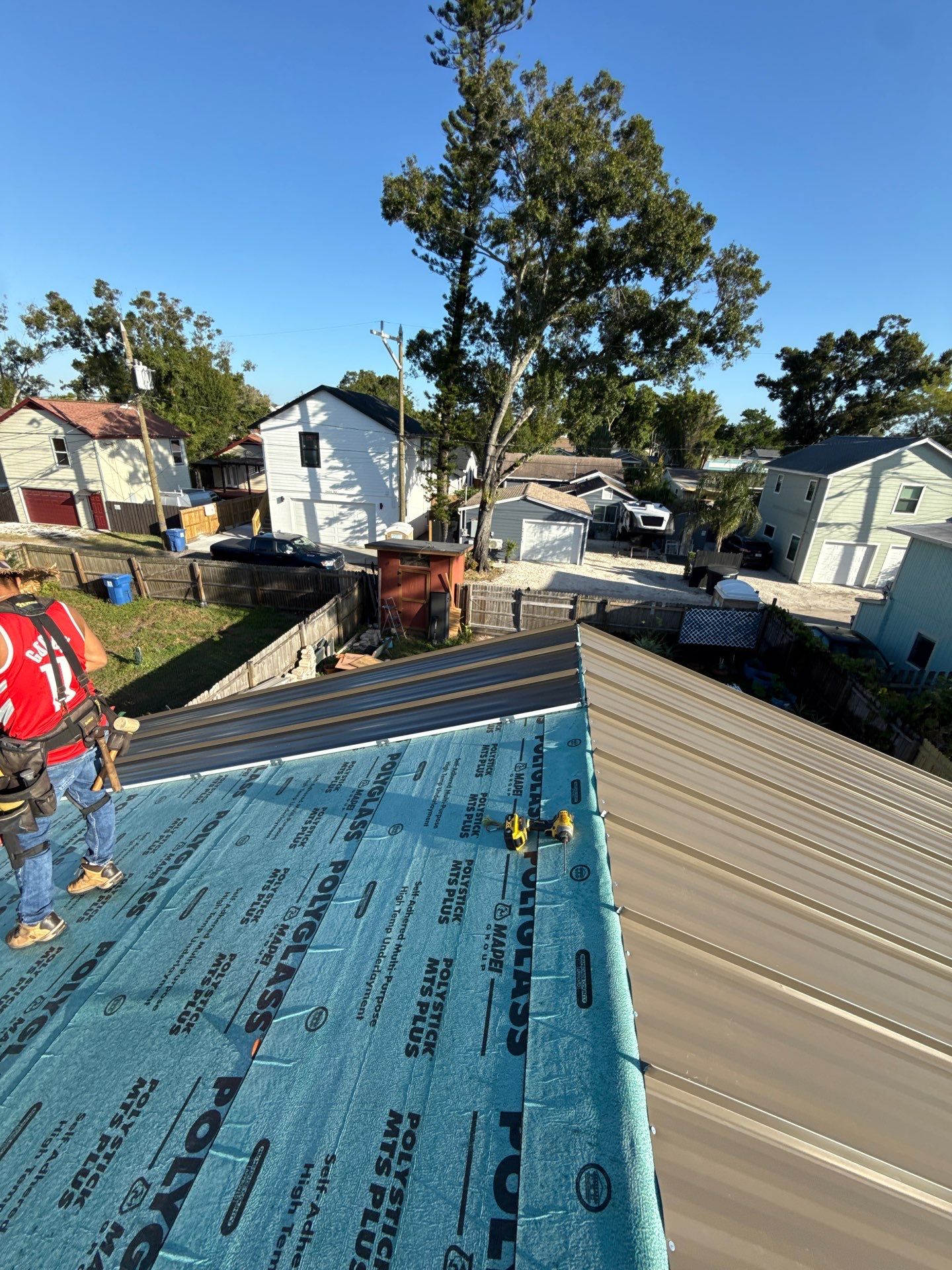 Project in St. Petersburg 33713 by Mitchell Roofing Company LLC 