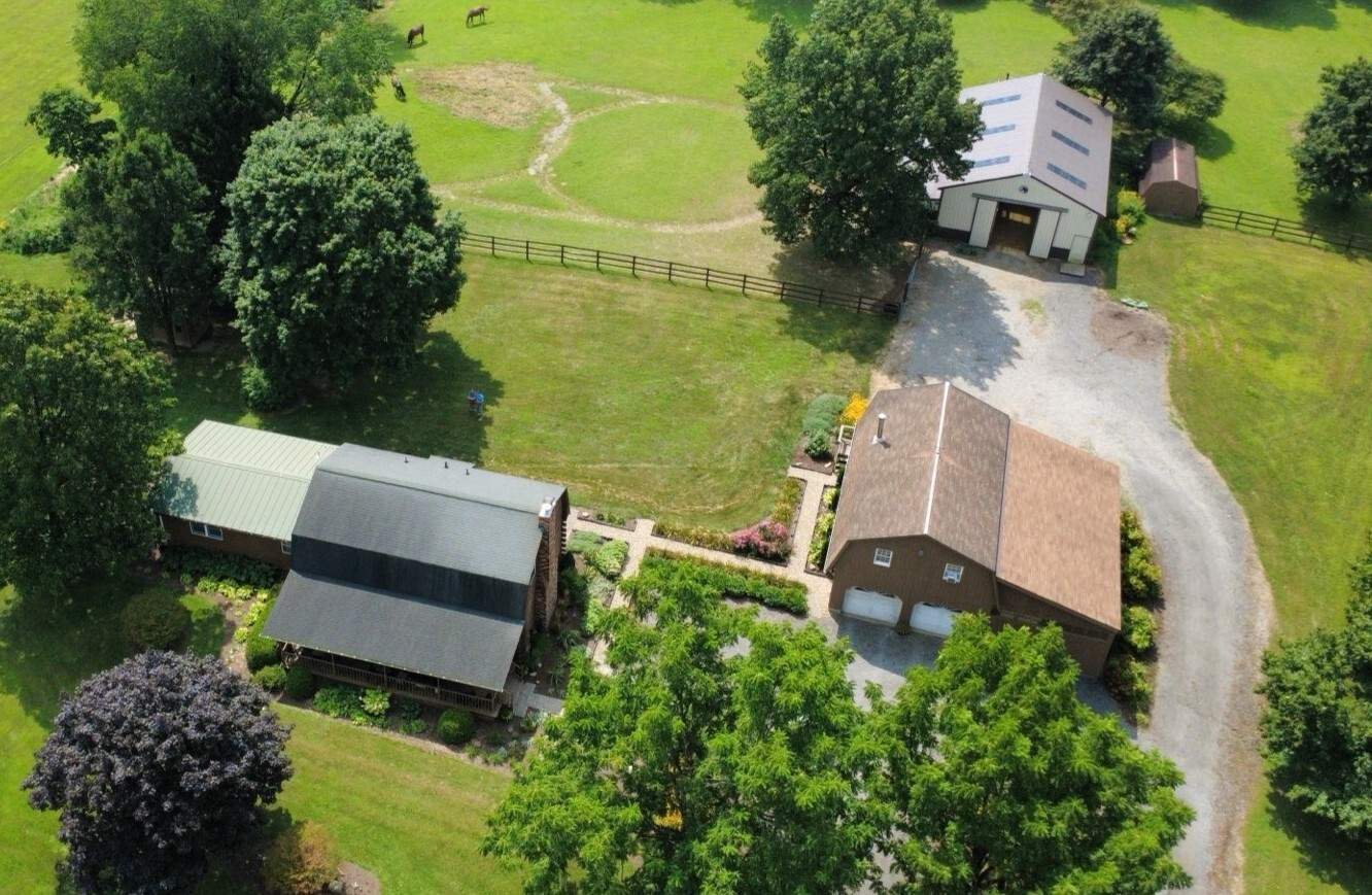 House and Barn Shingle Roof Replacement in Tarentum, PA by MAT Roofing